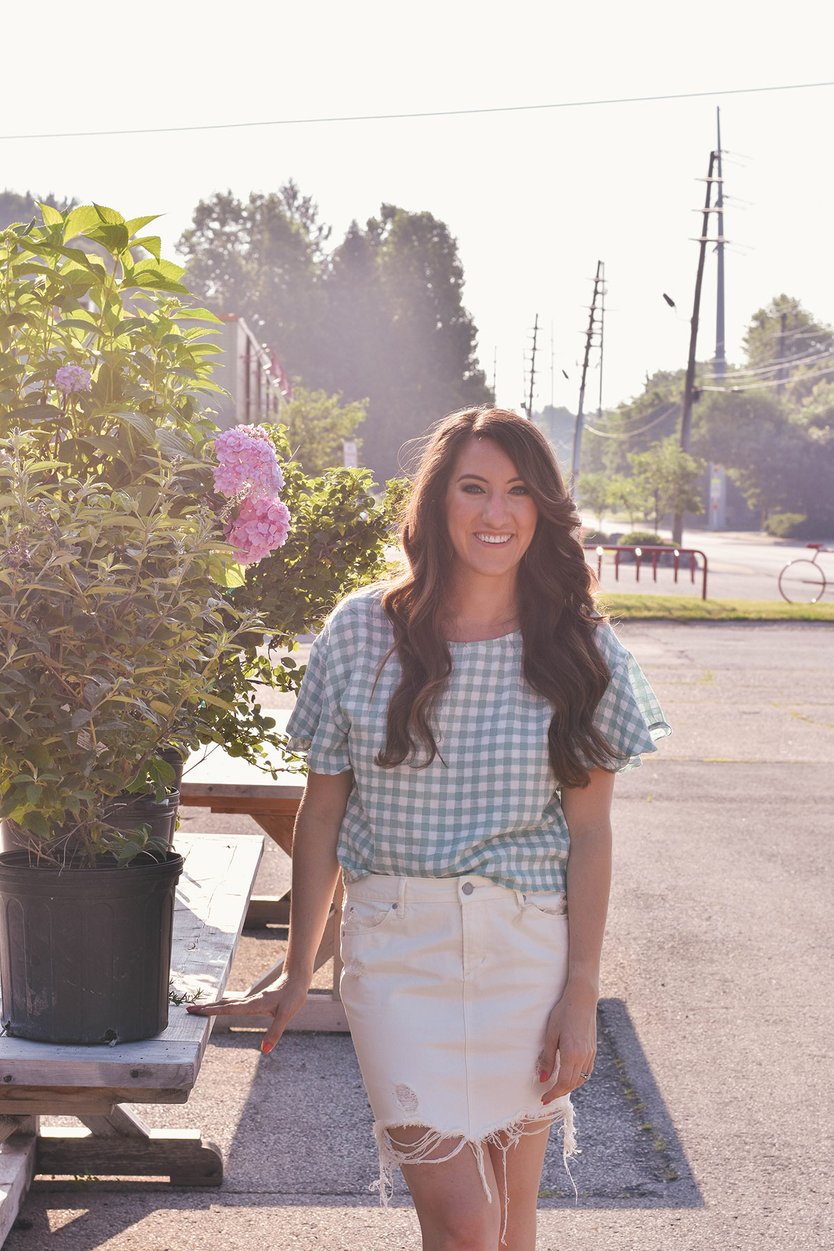 britt emery // lily & sparrow summer gingham