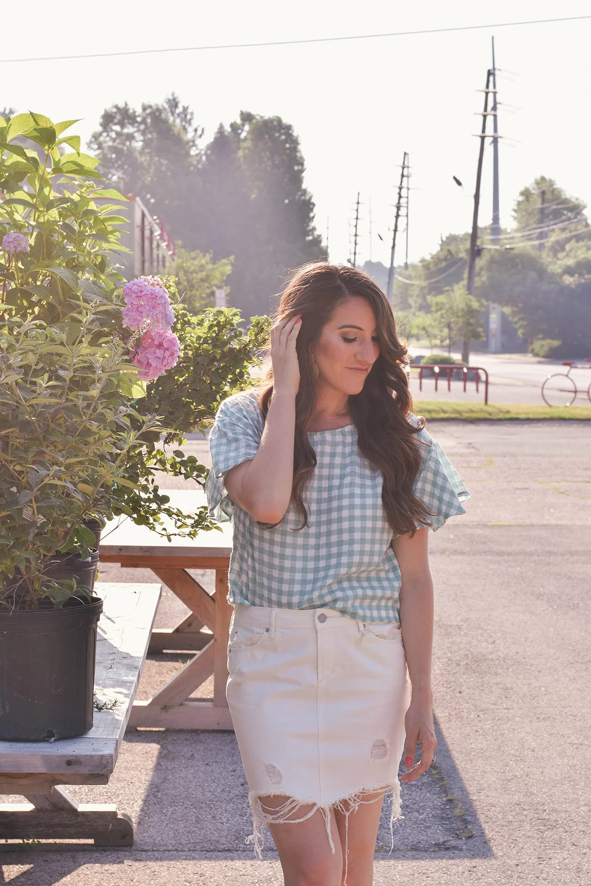 britt emery // lily & sparrow summer gingham