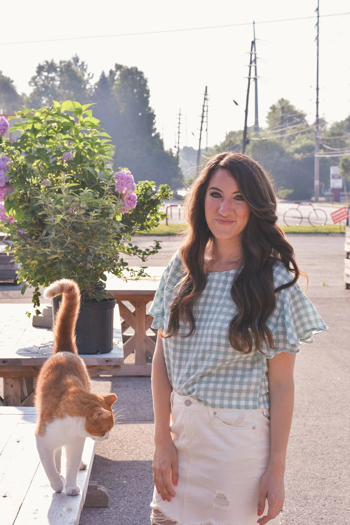 britt emery // lily & sparrow summer gingham