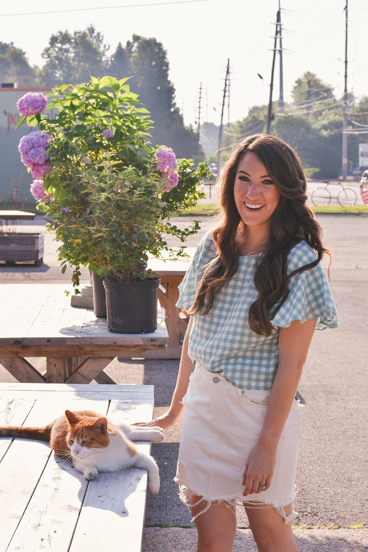 britt emery // lily & sparrow summer gingham