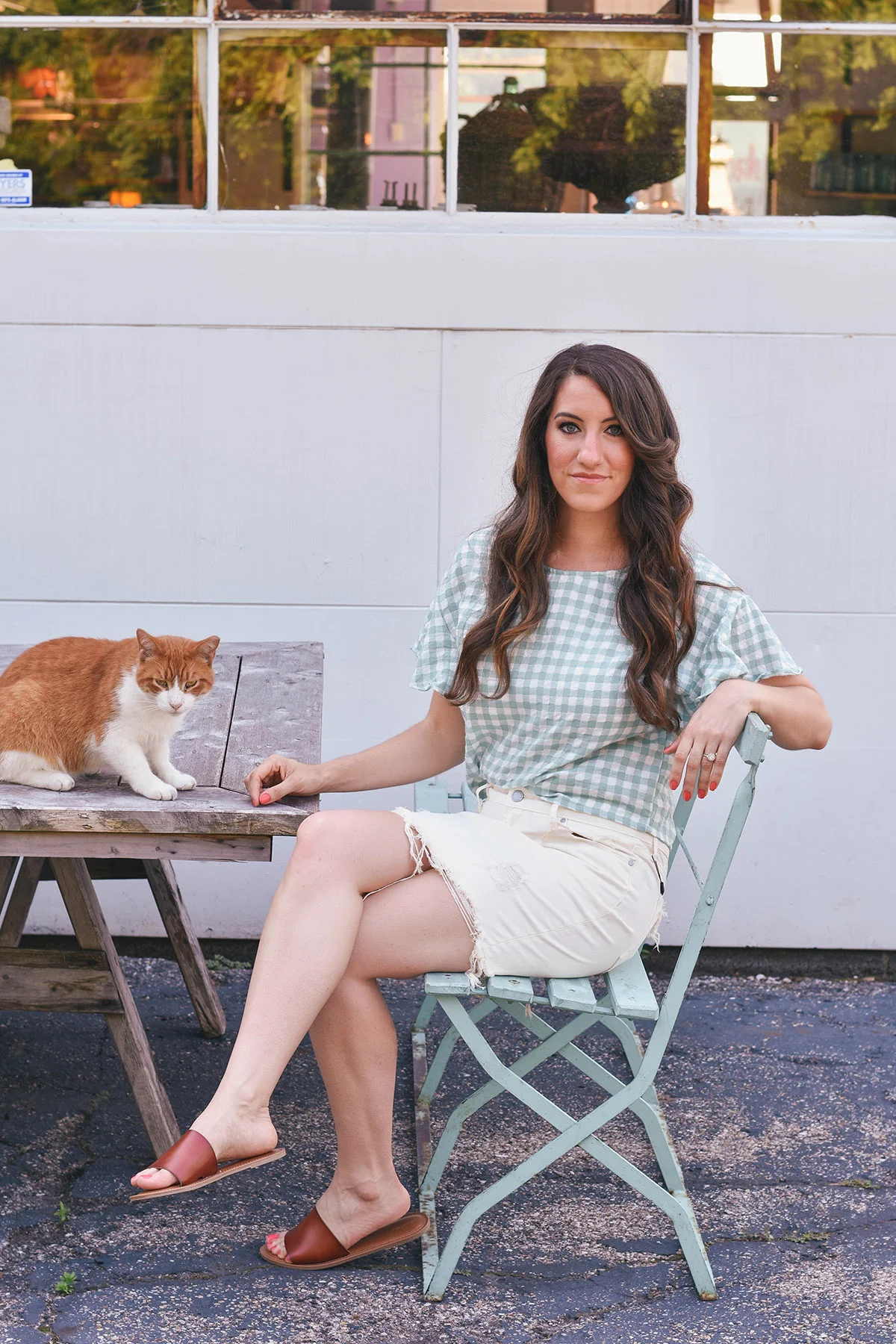britt emery // lily & sparrow summer gingham