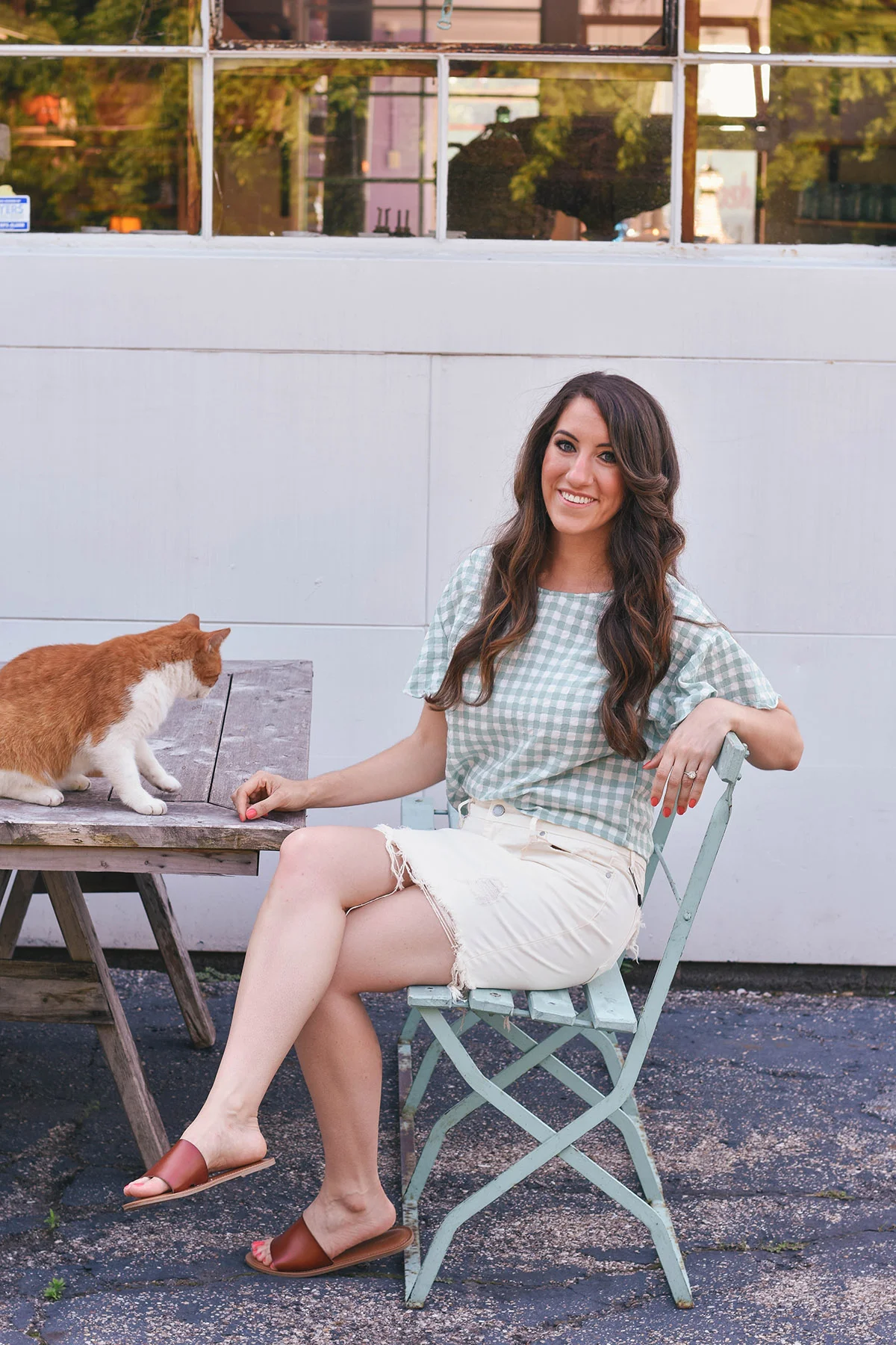 britt emery // lily & sparrow summer gingham