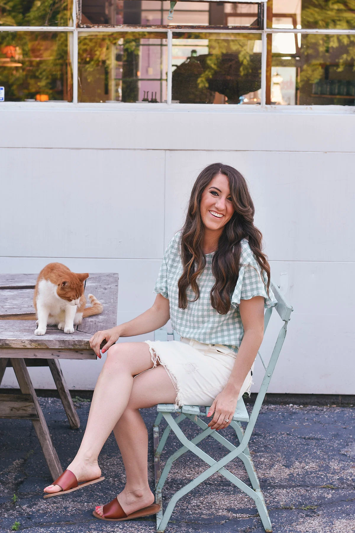 britt emery // lily & sparrow summer gingham