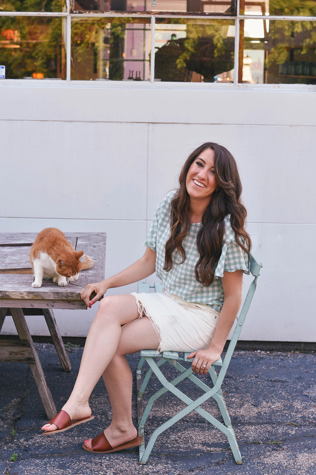 britt emery // lily & sparrow summer gingham
