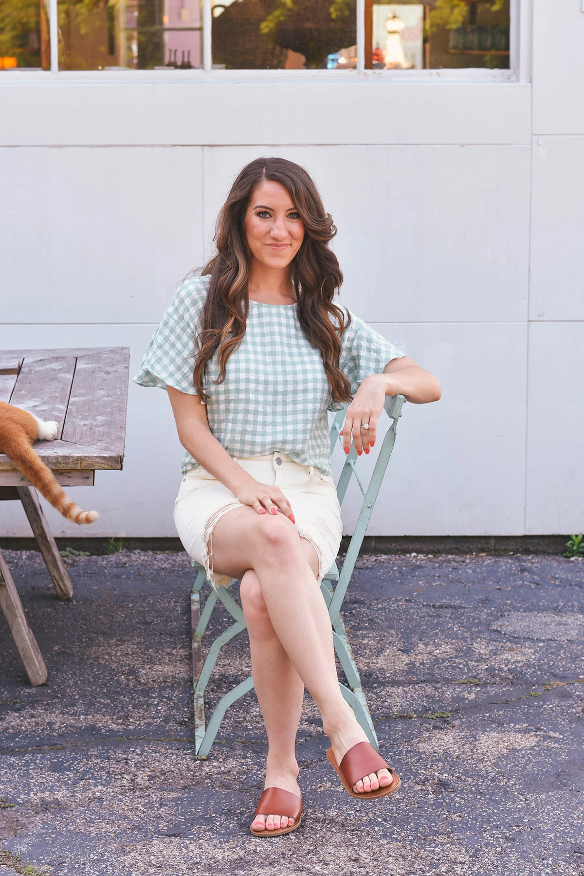 britt emery // lily & sparrow summer gingham