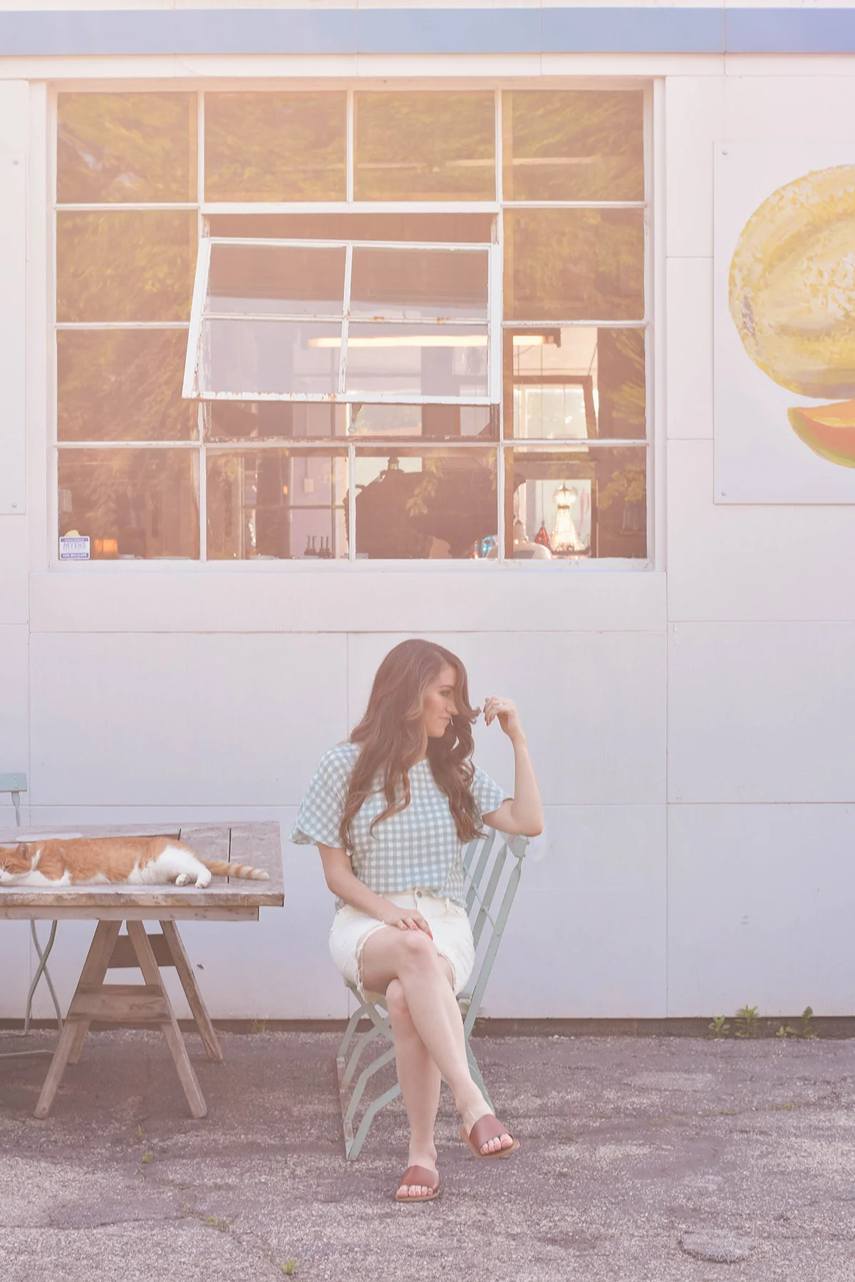 britt emery // lily & sparrow summer gingham