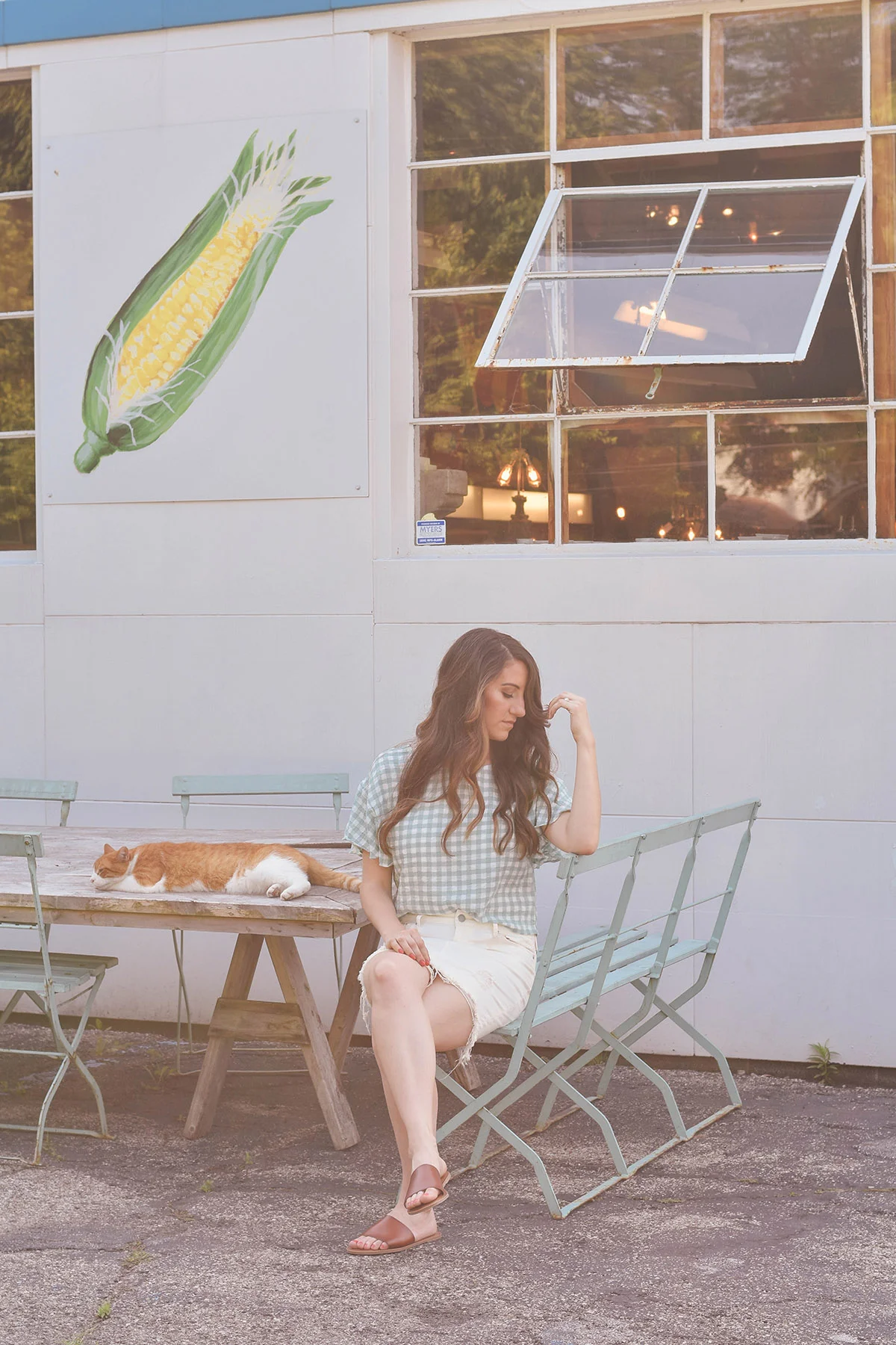 britt emery // lily & sparrow summer gingham