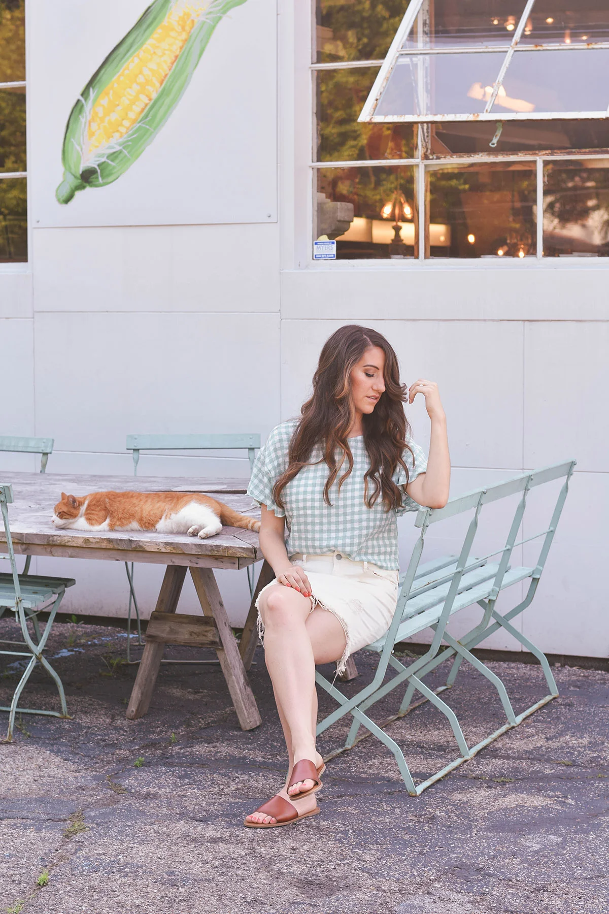 britt emery // lily & sparrow summer gingham
