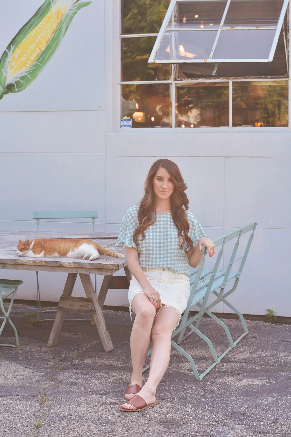 britt emery // lily & sparrow summer gingham