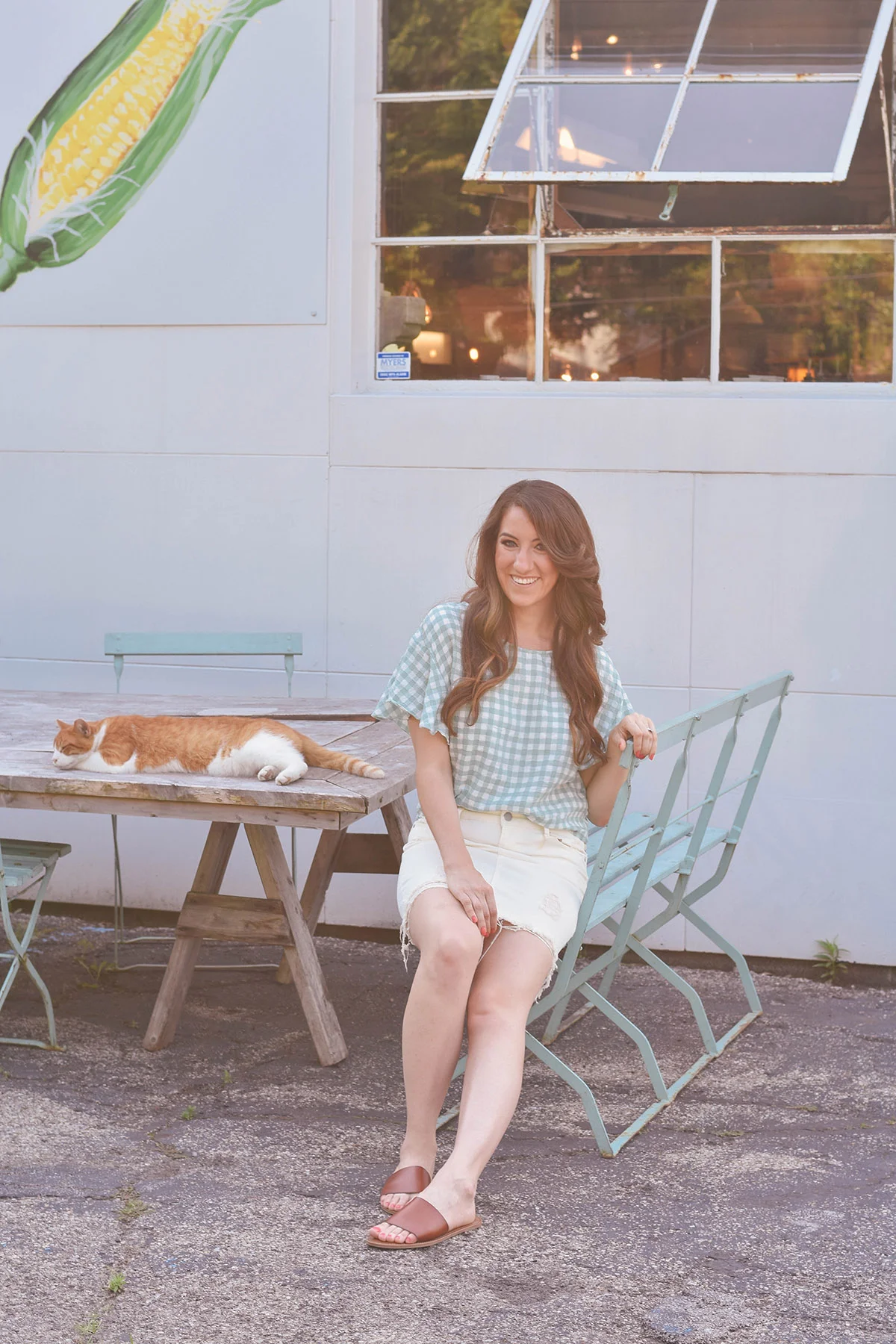 britt emery // lily & sparrow summer gingham