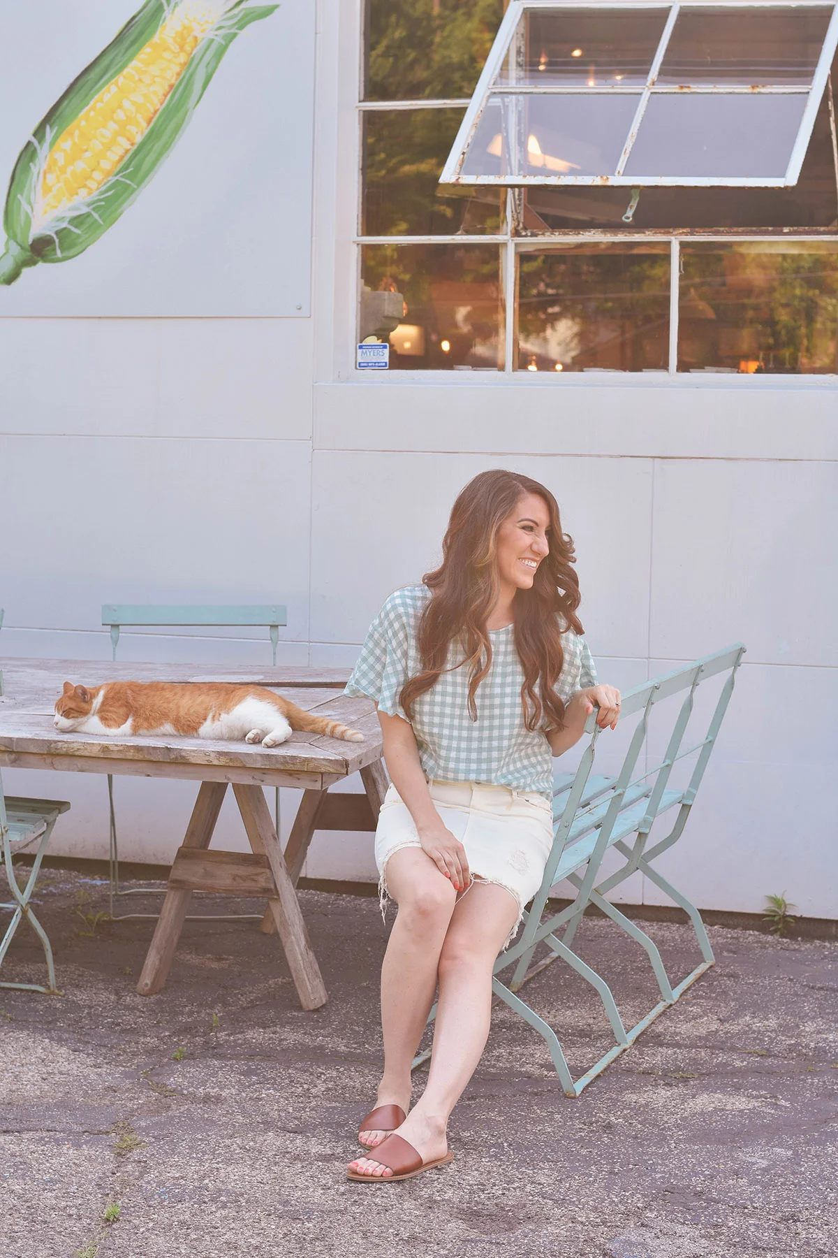 britt emery // lily & sparrow summer gingham