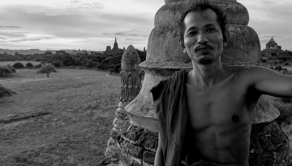  Burmese Man - North Guni Temple 