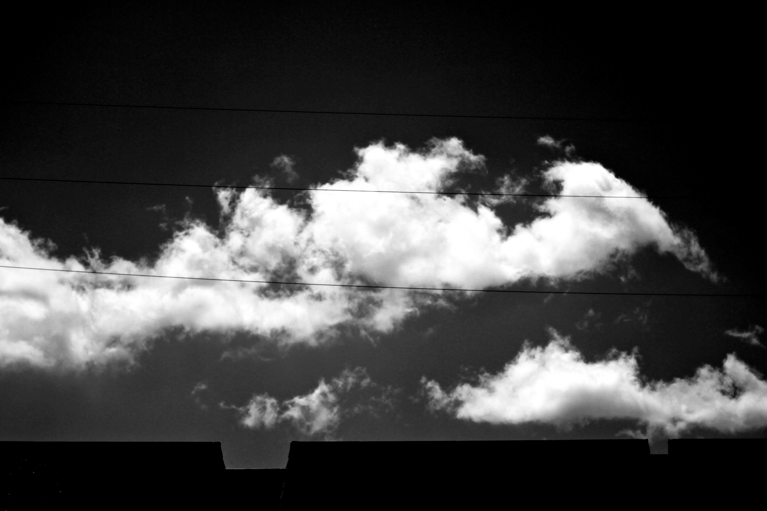  Cloud 1, detail (2010):  Ink jet print, 10"x18"  