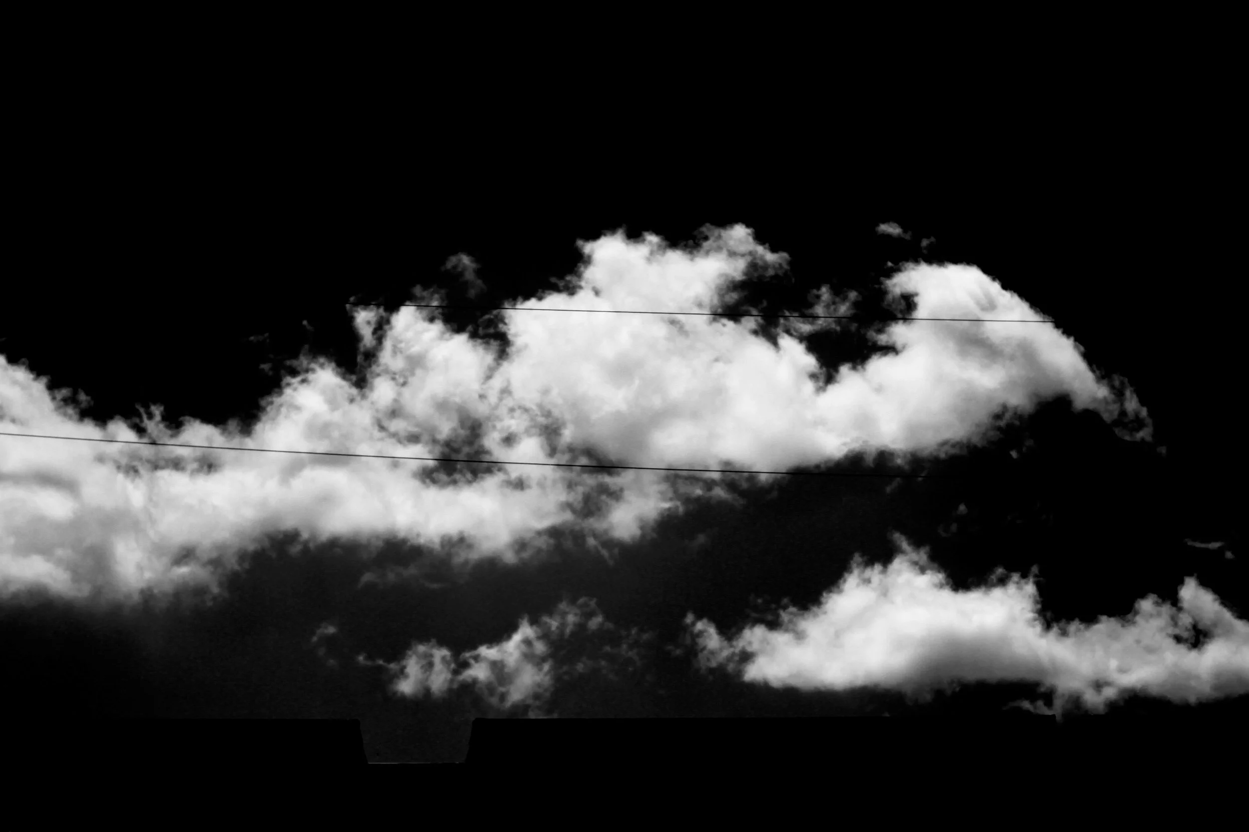  Cloud 2 detail (2010):  Ink jet print, 10"x18"  