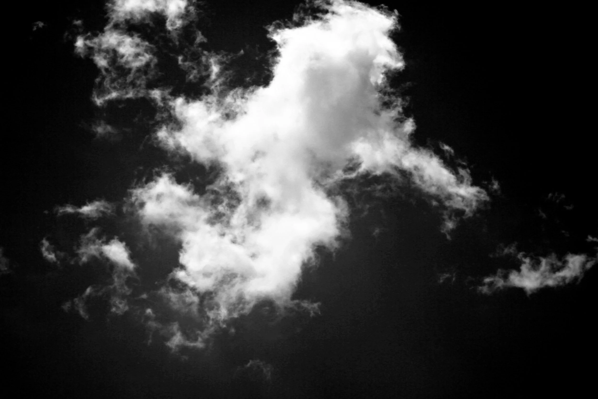  Cloud 8 detail (2010):  Ink jet print, 10"x18"  