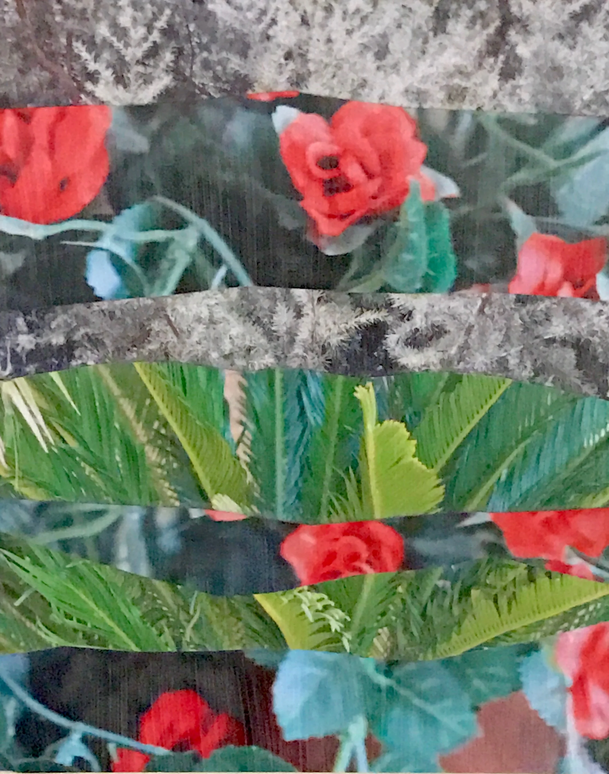  Oh my prince (2006):  digital prints,&nbsp;acrylic on canvas, 14"x10"  