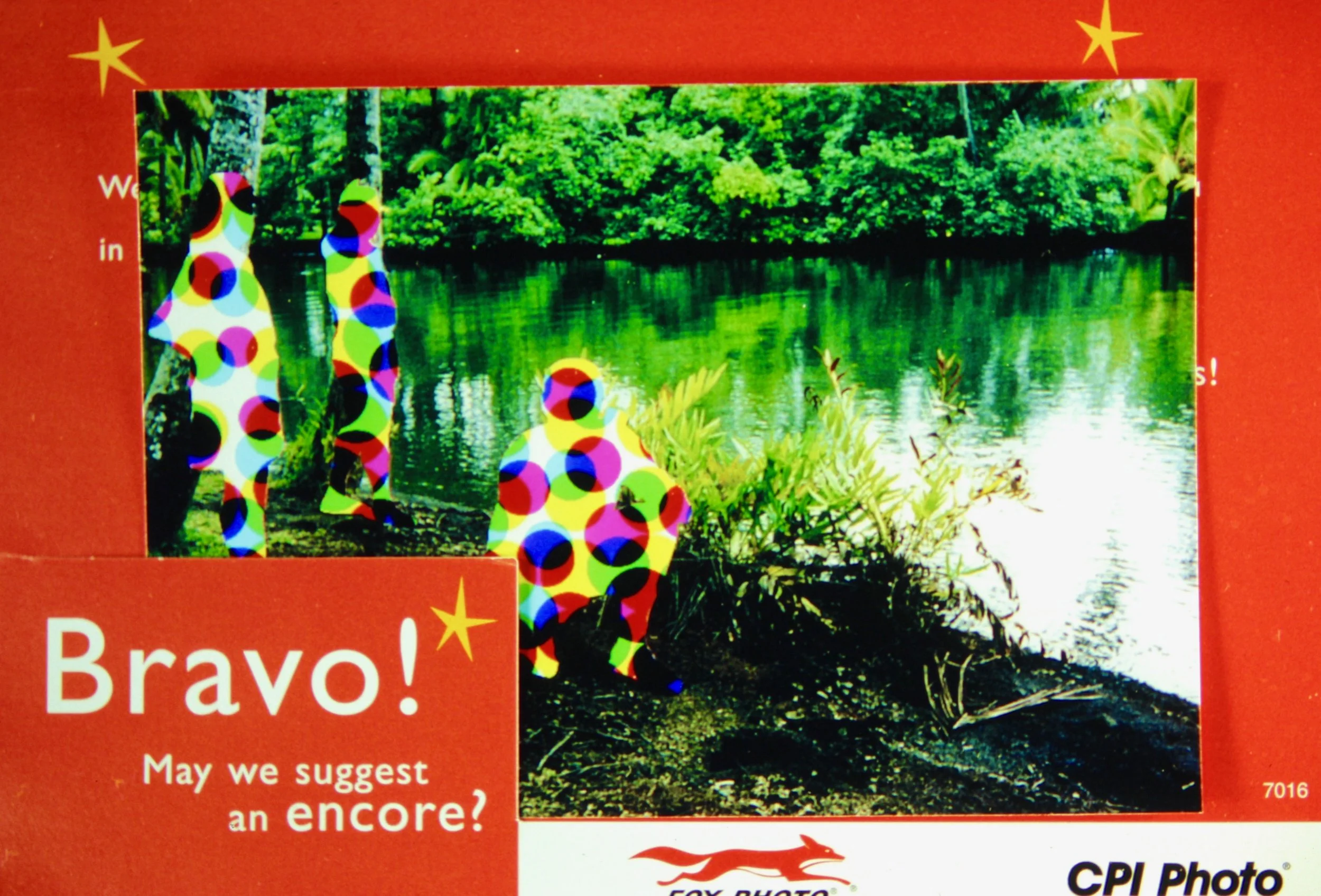  What where when (1997):  Ink jet print, 4"x6"  