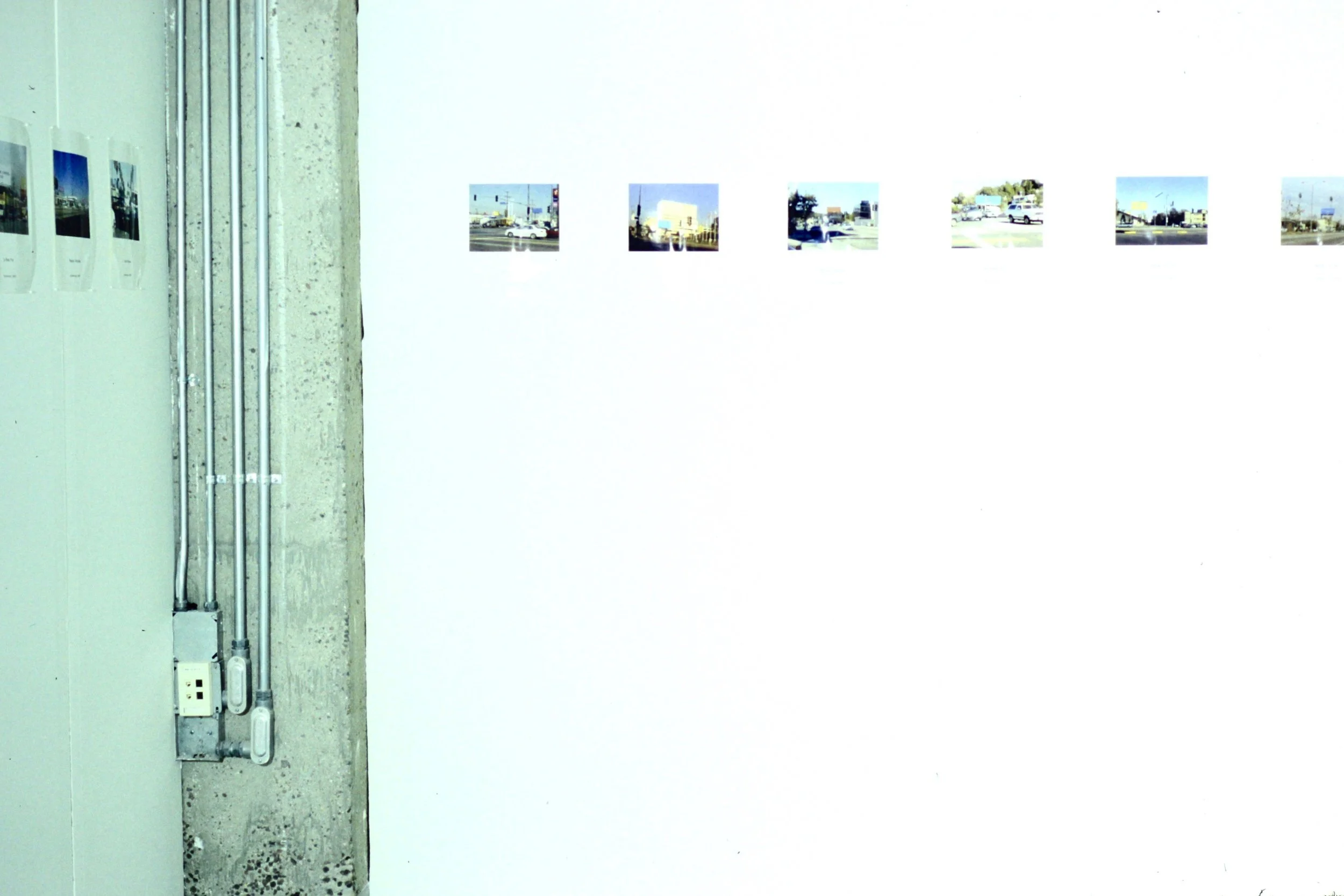  33 nicorama billboards (1998):  Installation view  