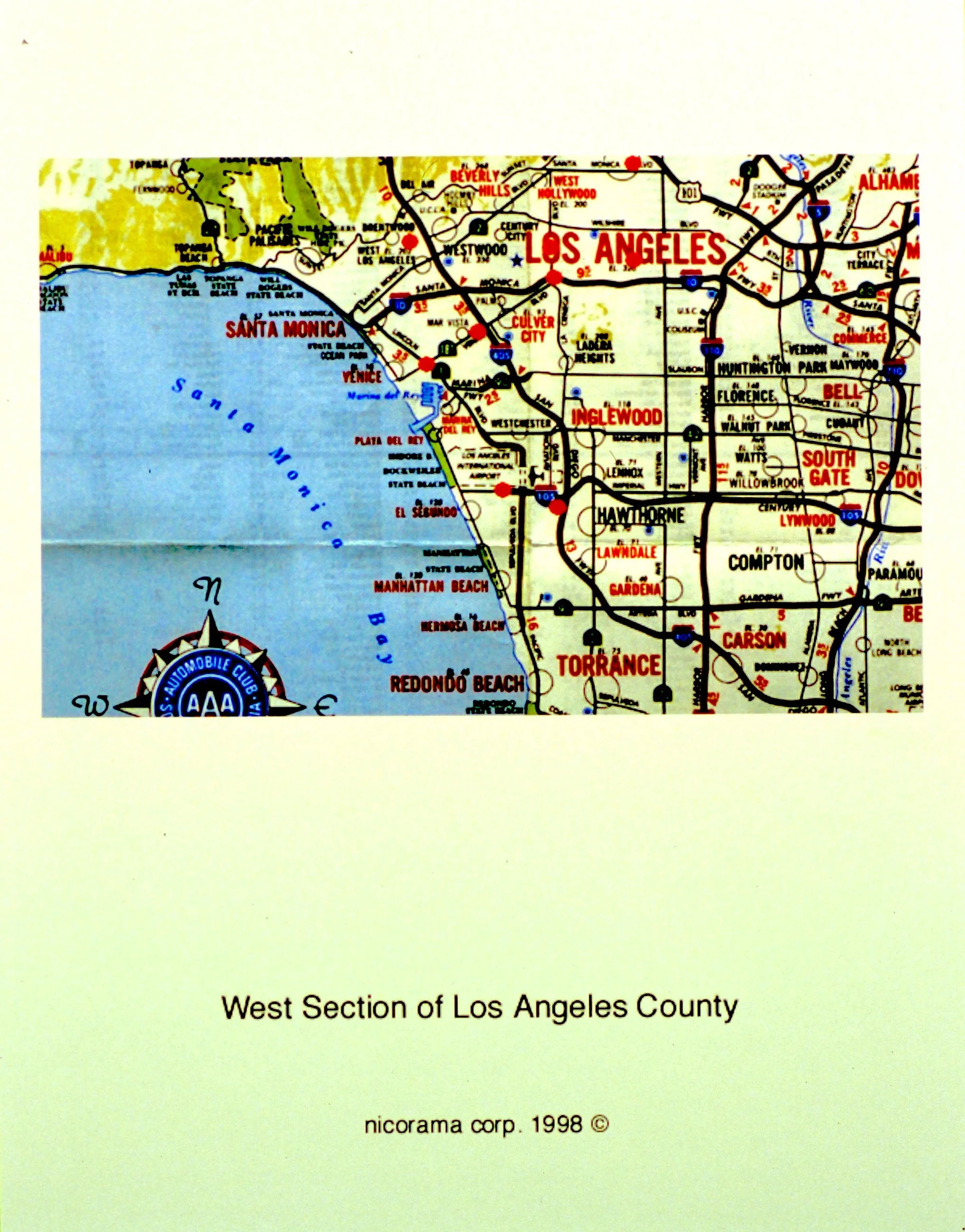  33 nicorama billboards (1998):  Ink jet print, 10"x8" each  