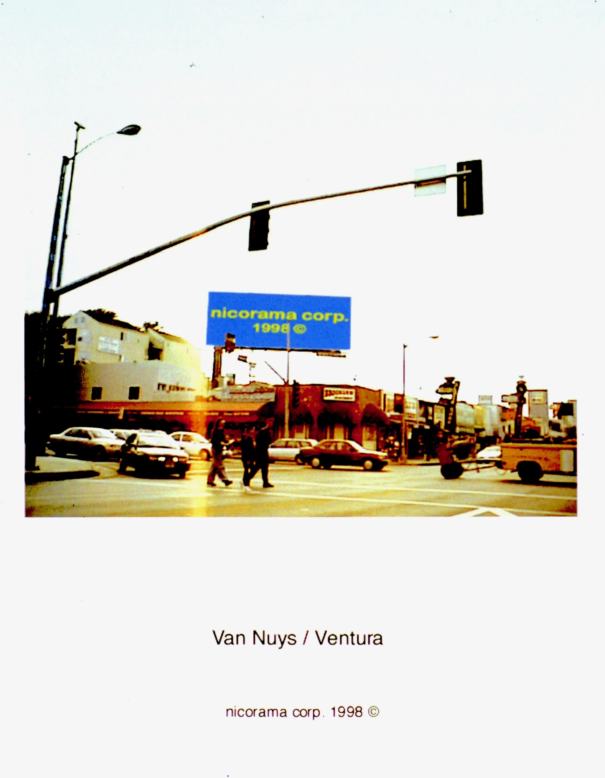  33 nicorama billboards (1998):  Ink jet print, 10"x8" each  