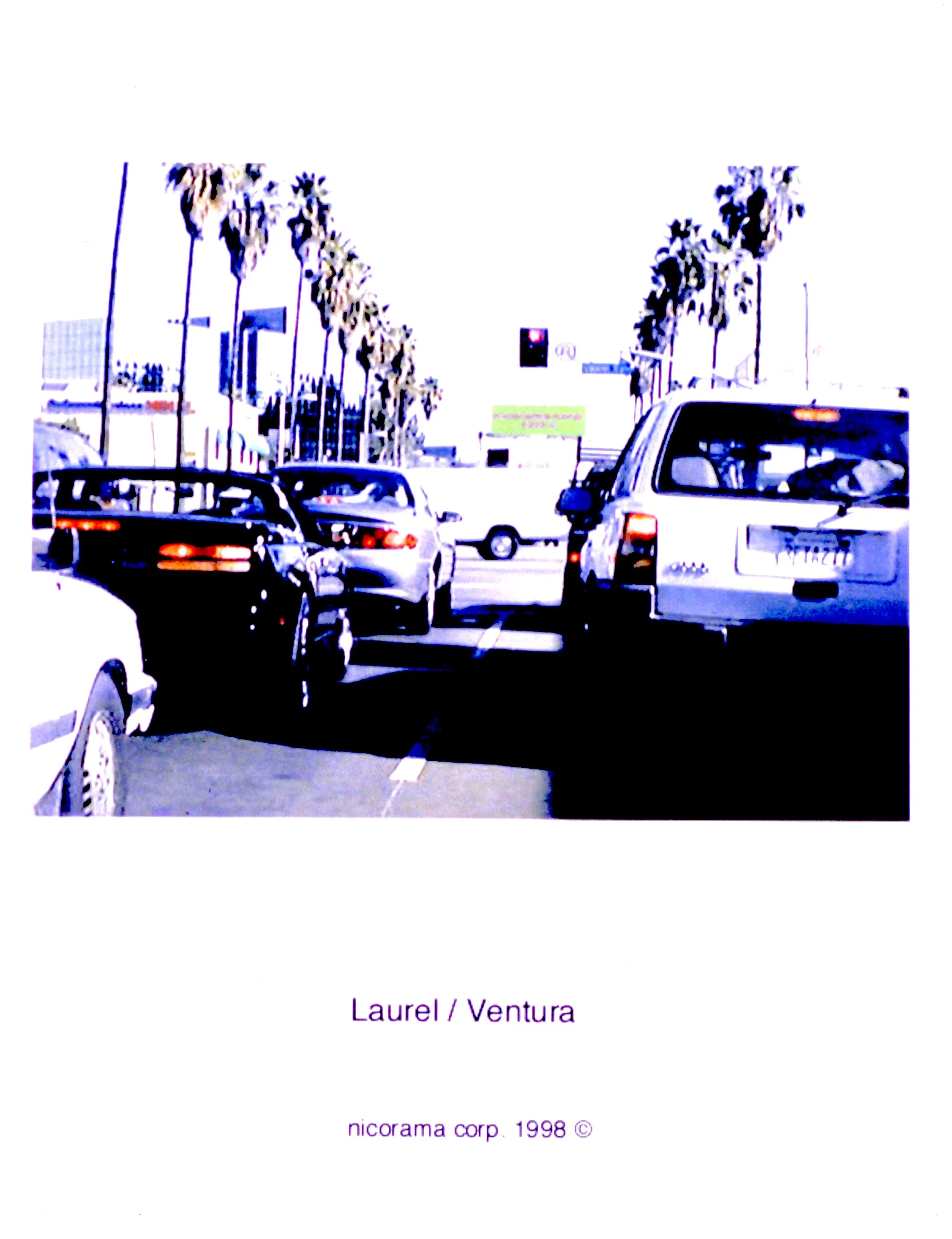  33 nicorama billboards (1998):  Ink jet print, 10"x8" each  