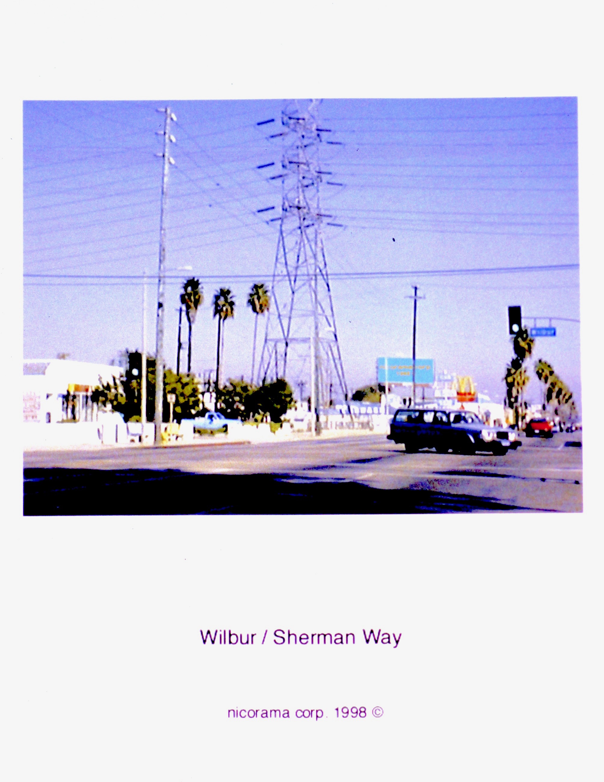  33 nicorama billboards (1998):  Ink jet print, 10"x8" each  