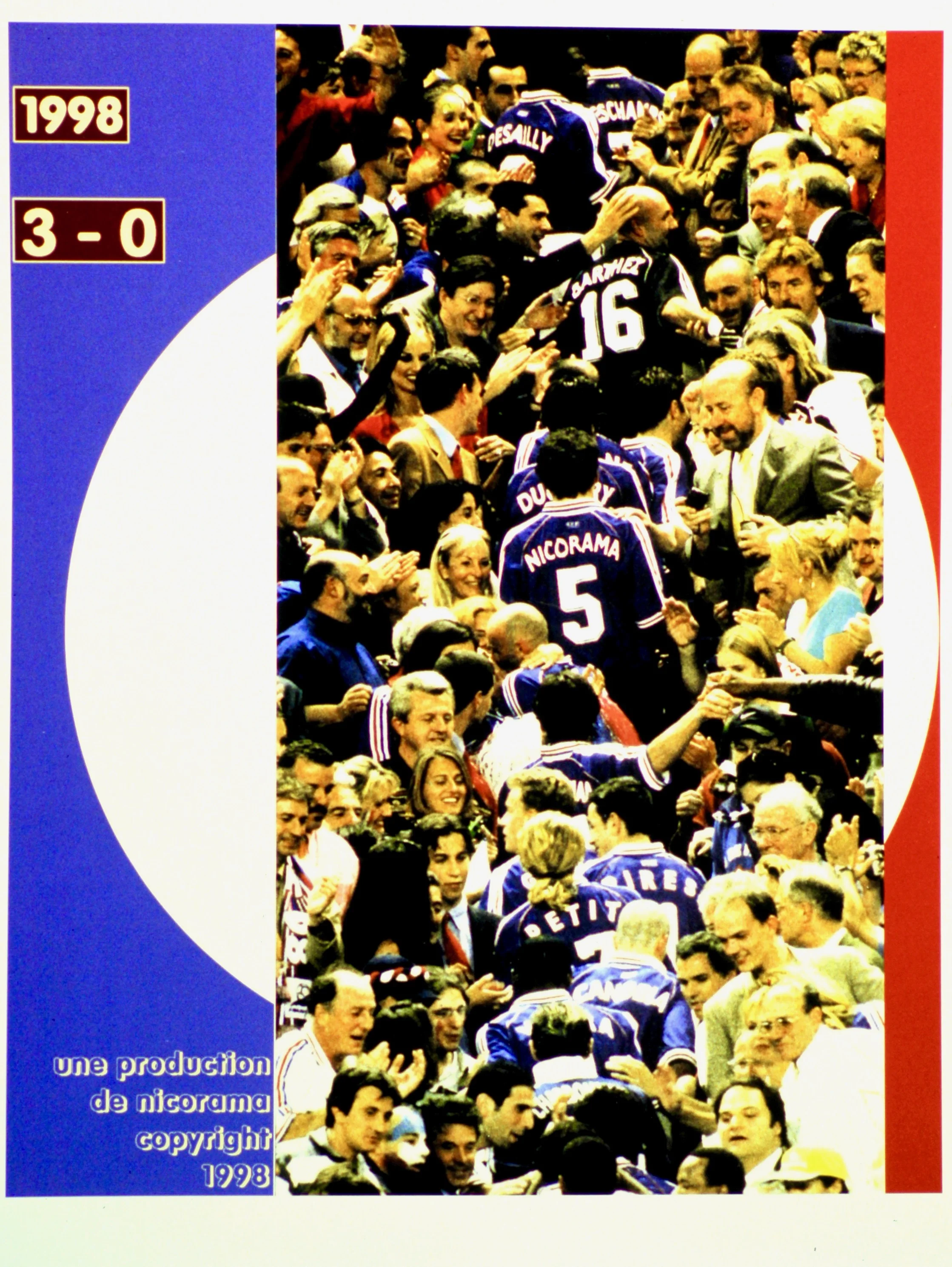  Nicorama logo 5 (1998):  Ink jet print, 10"x8"  