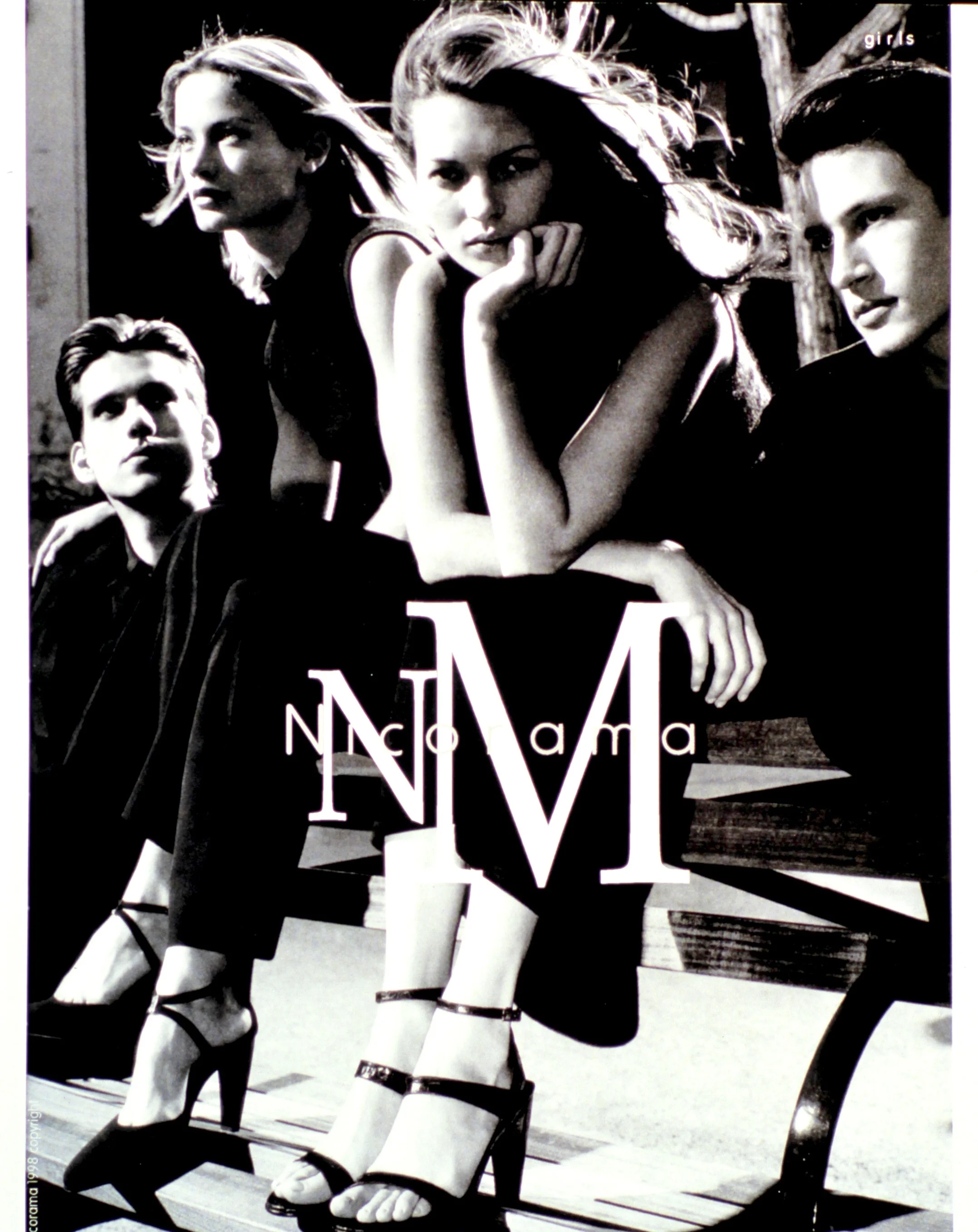  Nicorama logo 12 (1998):  Ink jet print, 10"x8"  