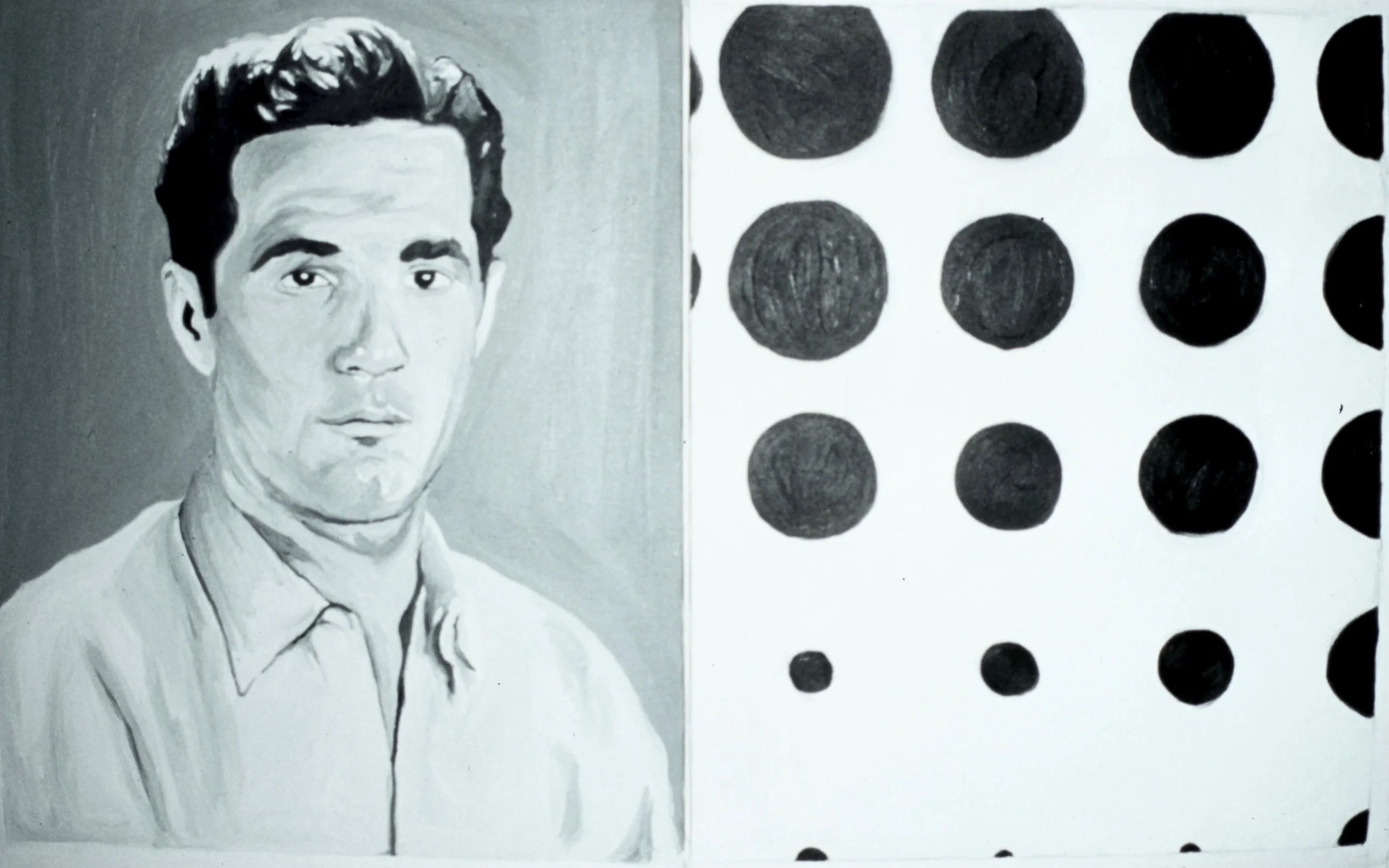  Gaby (1998):  Oil paint on canvas, 24"x36"  