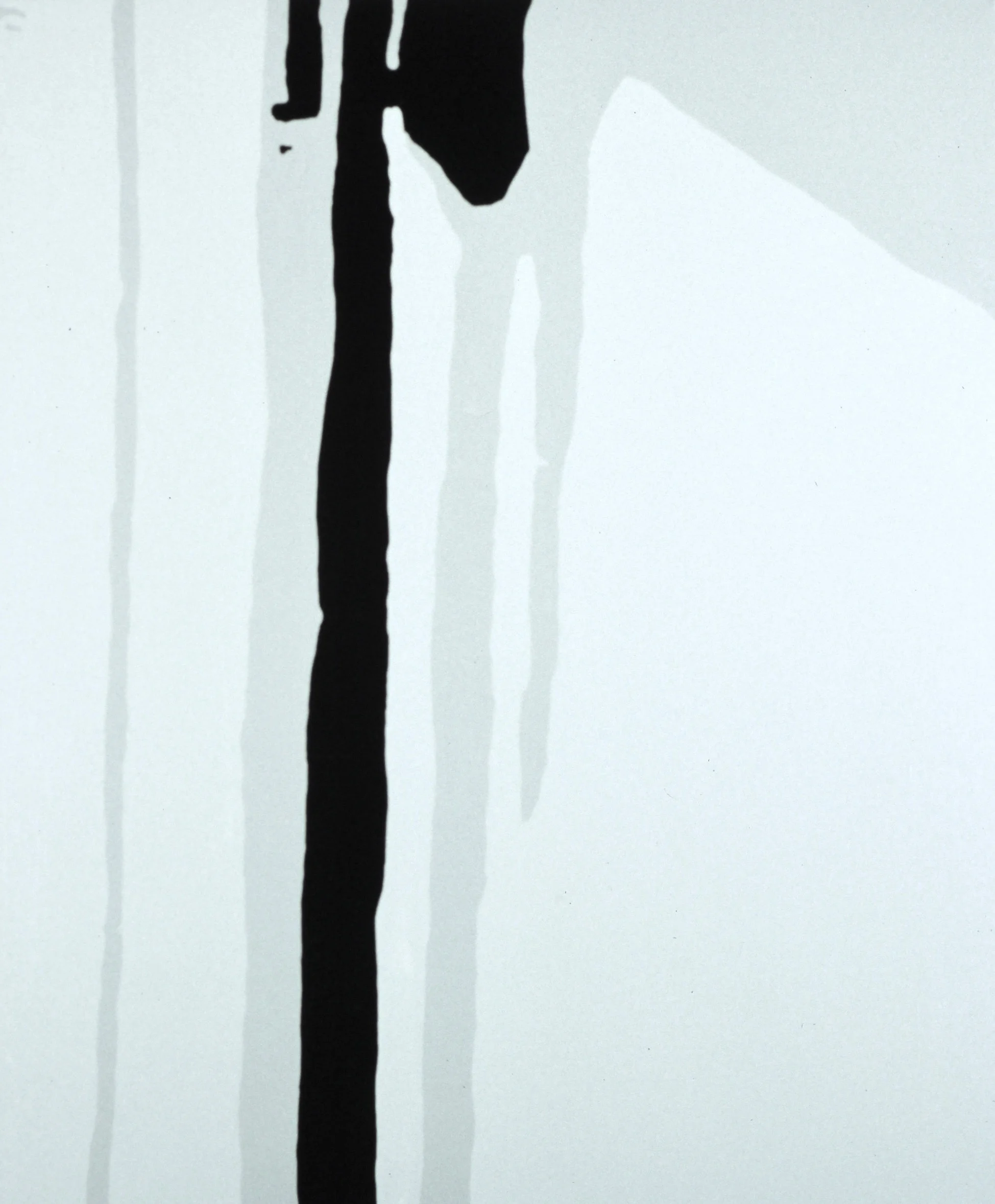  Straight up (2000):  Oil paint on canvas, 48"x36"  