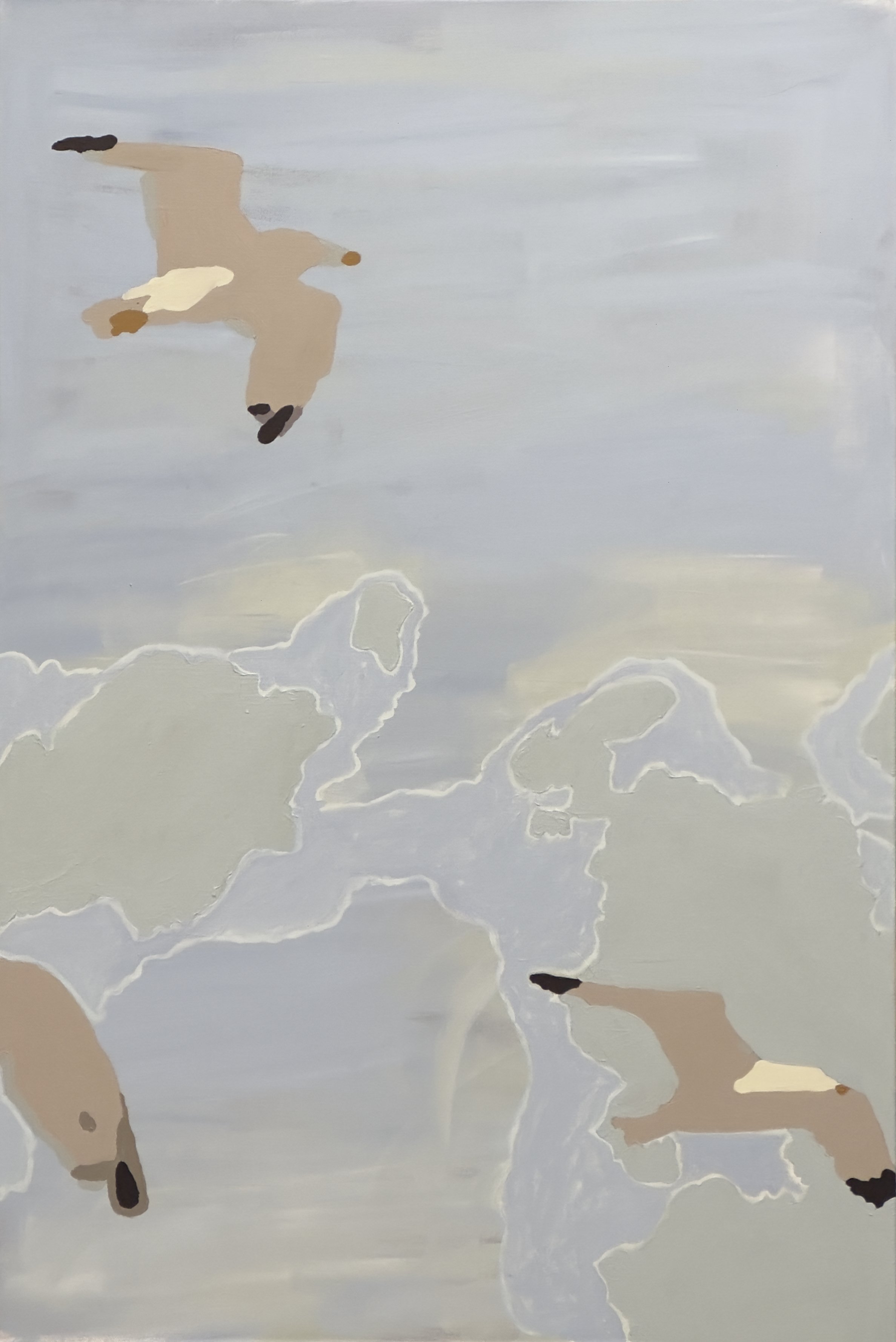  Beyond the Forest > 2023P24 (2023) Acrylic on Canvas, 36”x24” 