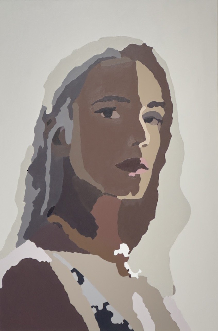  She Wants Revenge > 2023P26 (2023) Acrylic on Canvas, 36”x24” 