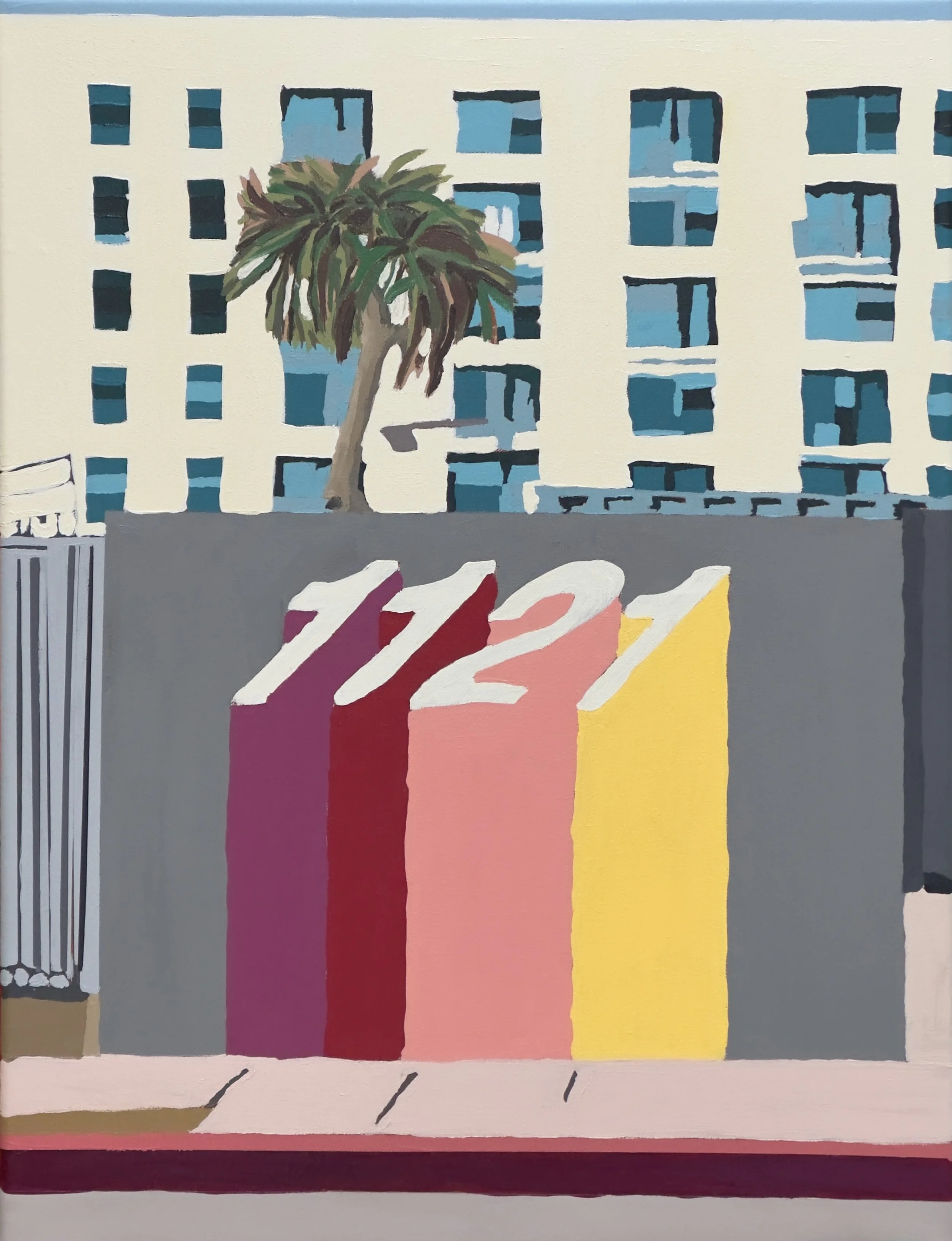  The Woman in the Window > 2023P29 (2023) Acrylic on canvas, 24”x18” 