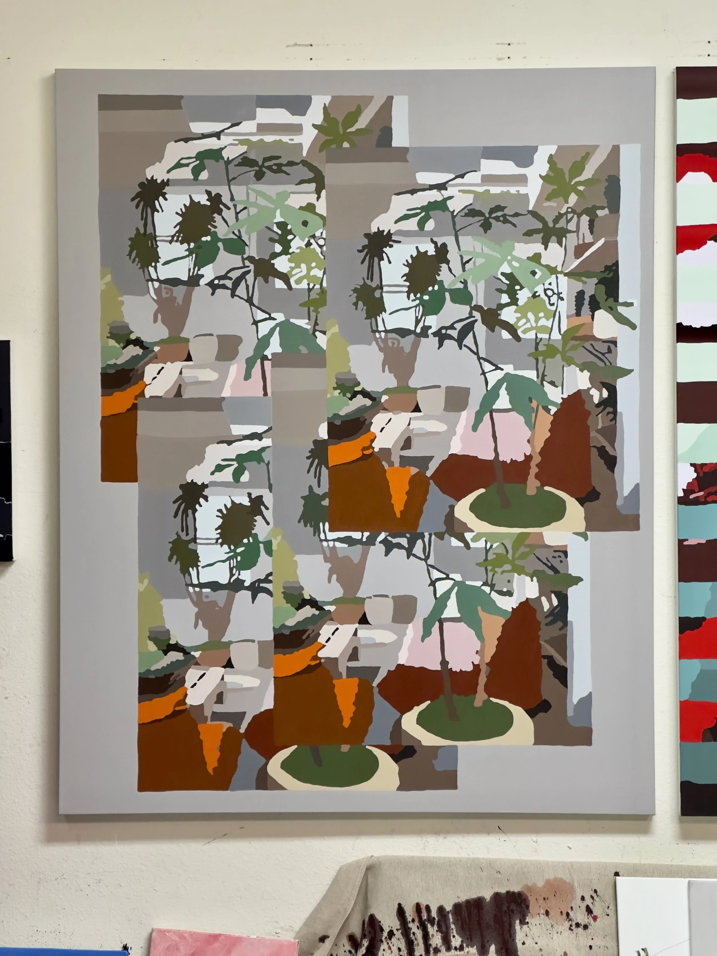 Among the Living > 2024P13 (2024) Acrylic on canvas, 60βx48β