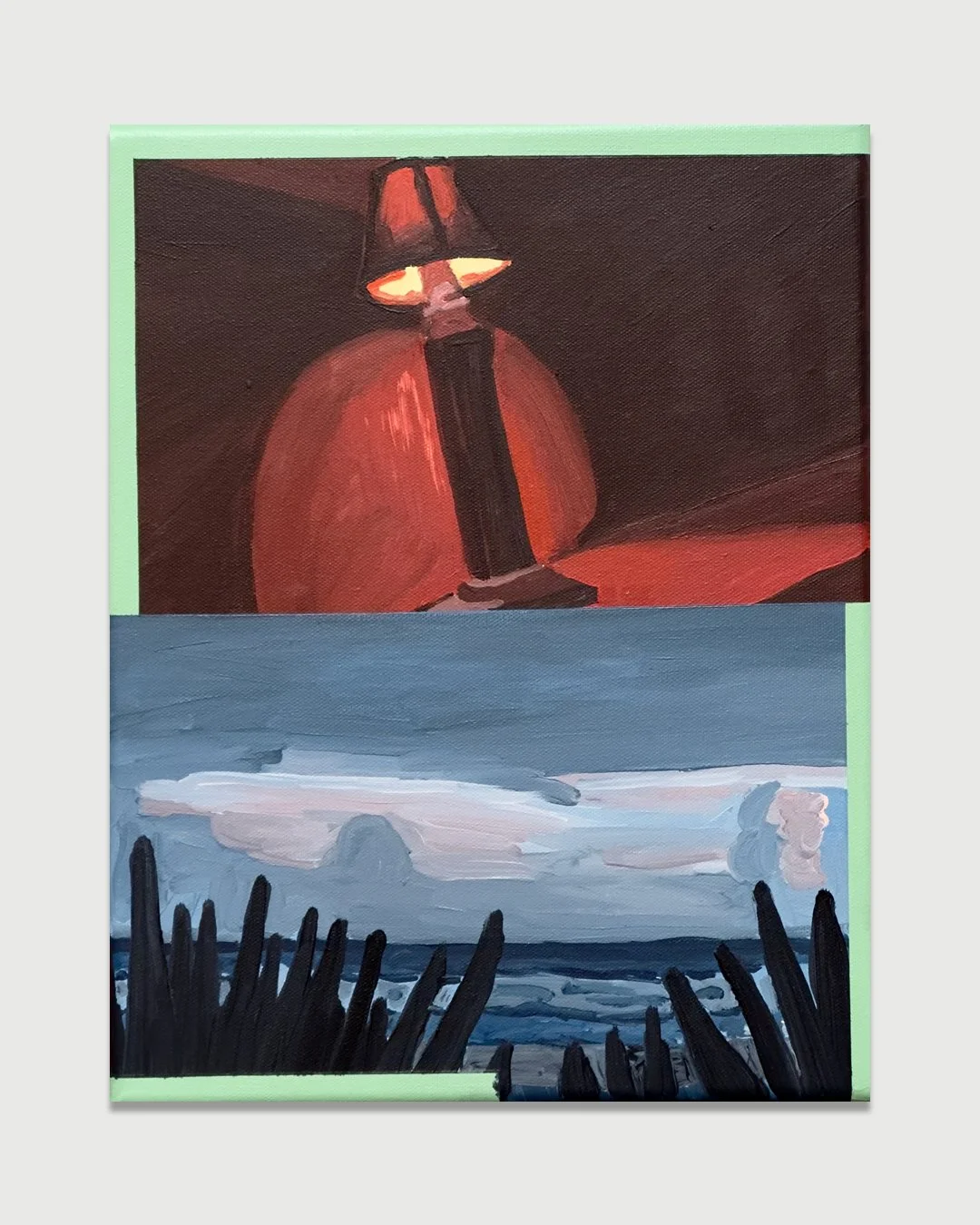 High Tide > 2024P30 (2024) Acrylic canvas, 14βx11β