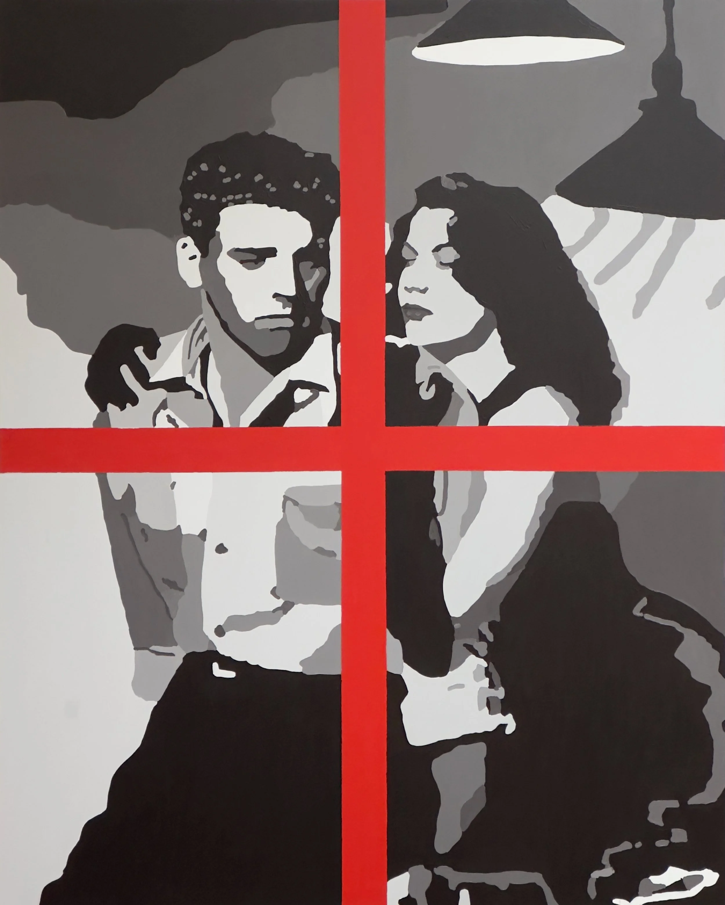 The Whistler > 2024P36 (2024) Acrylic on canvas, 60βx48β