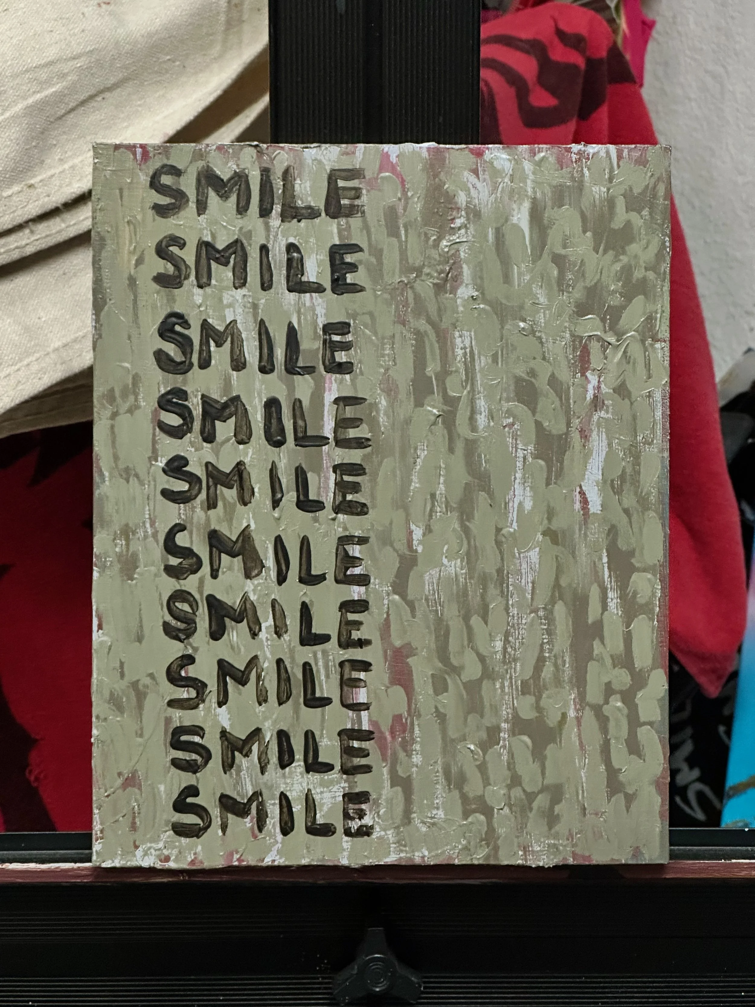  Abandoned > 2024P65 (2024) Acylic on canvas, 14"x11" 