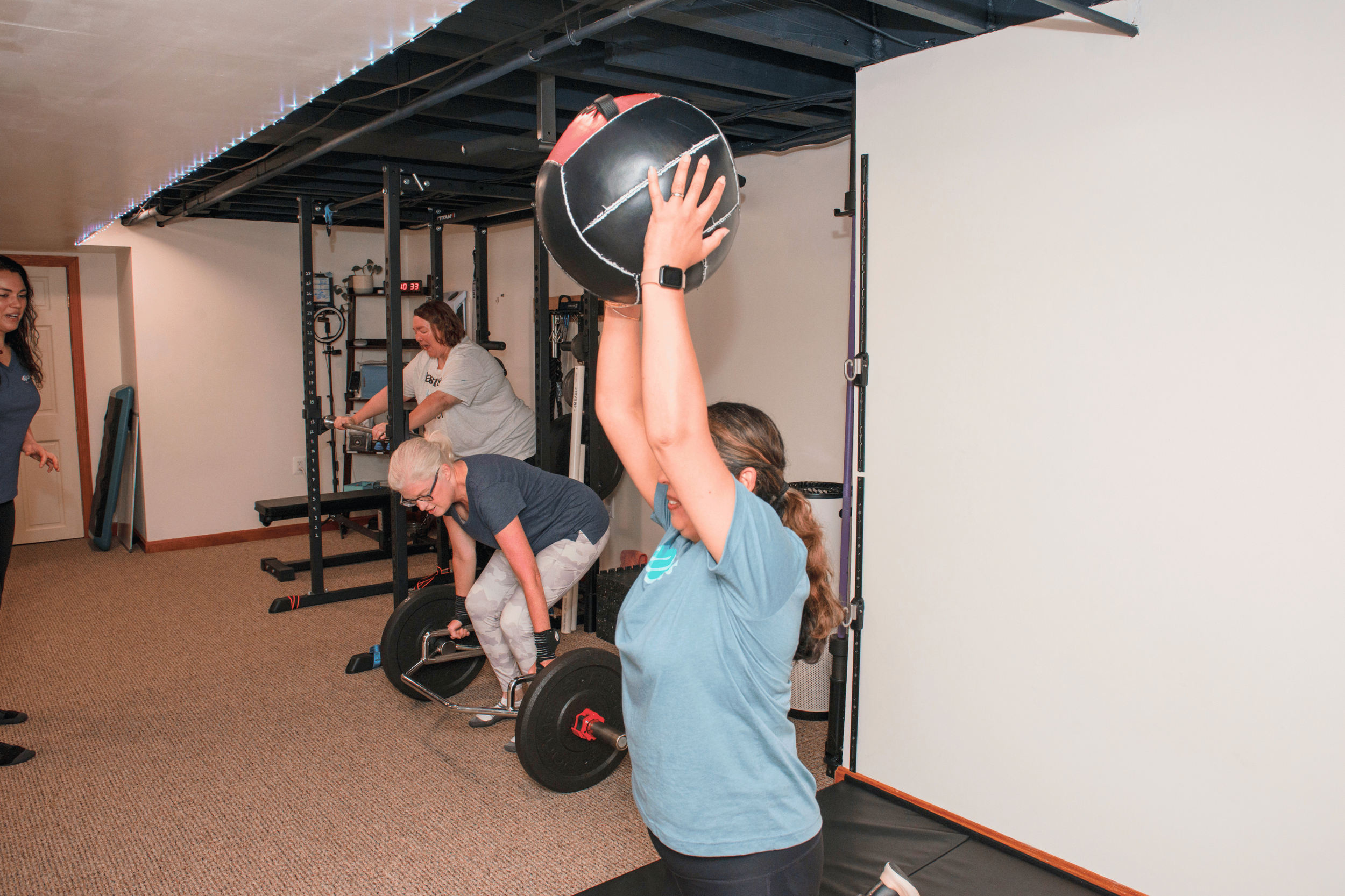 Women's semi-private strength training group at Kaizen Health and Fitness in Marblehead MA