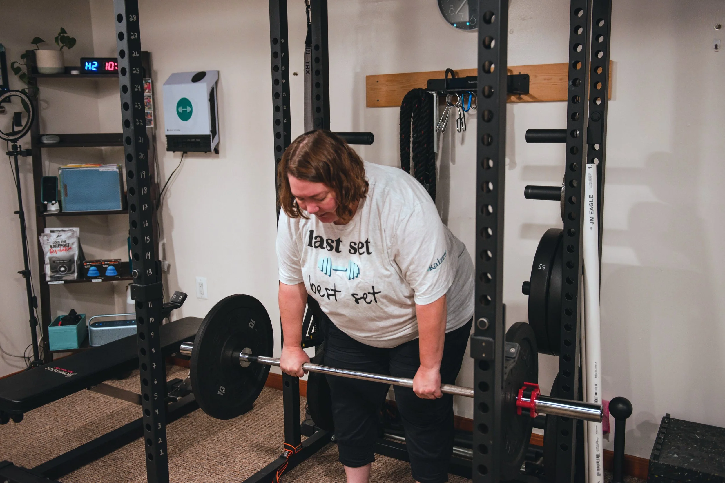 personal training client kaizen health & fitness in Marblehead, MA private studio semi-private training for women