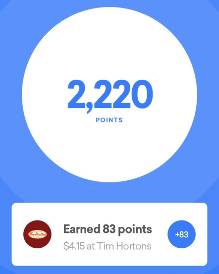 Think of all the Timmy's you've bought in the past month, and then think about how many rewards you could've earned with your Timmy's money via Drop. Sad!