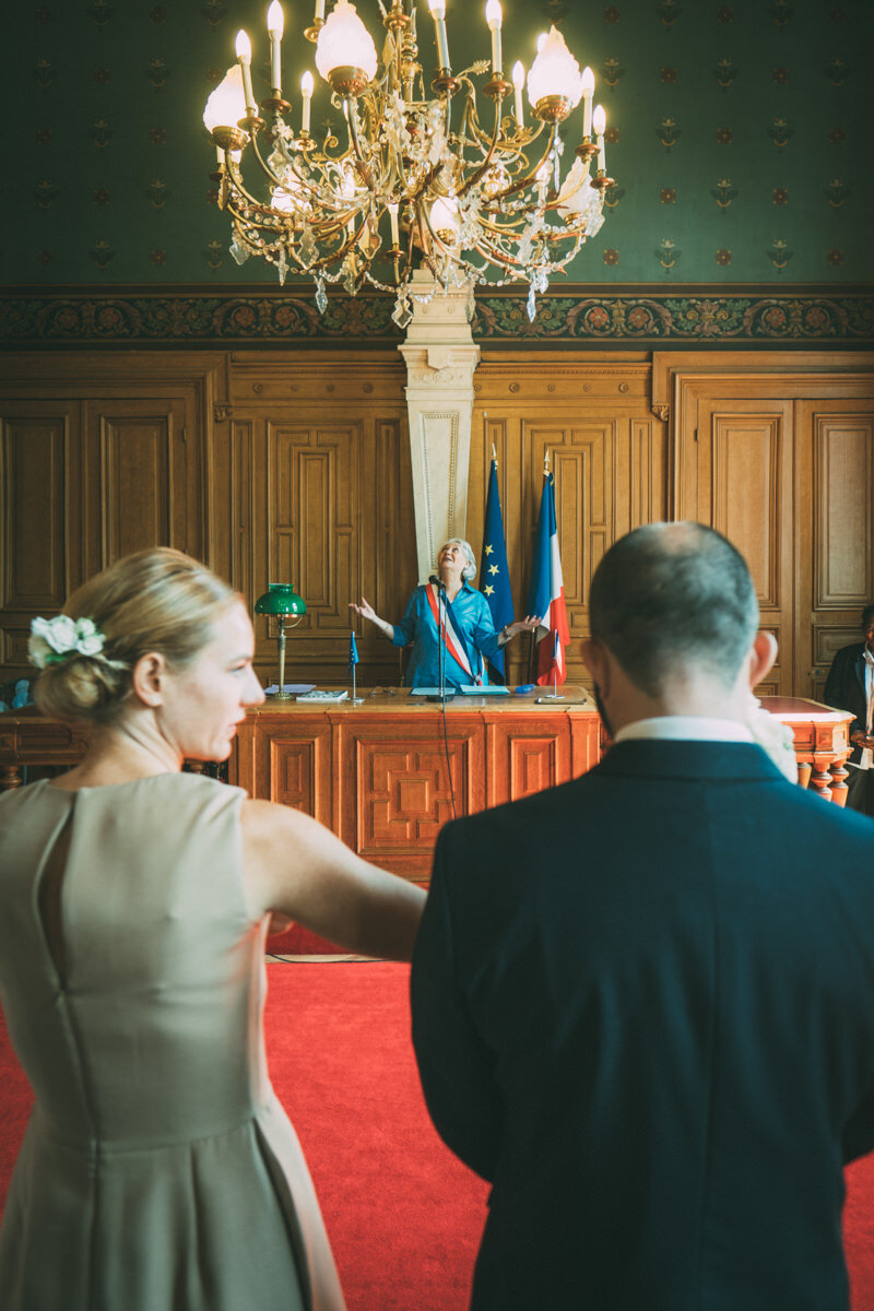 Mariage civil mairie du 11ème Paris