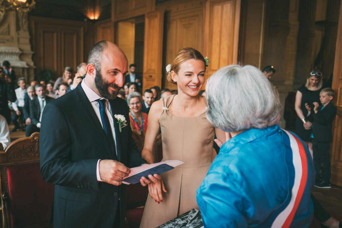 Mariage civil mairie du 11ème Paris