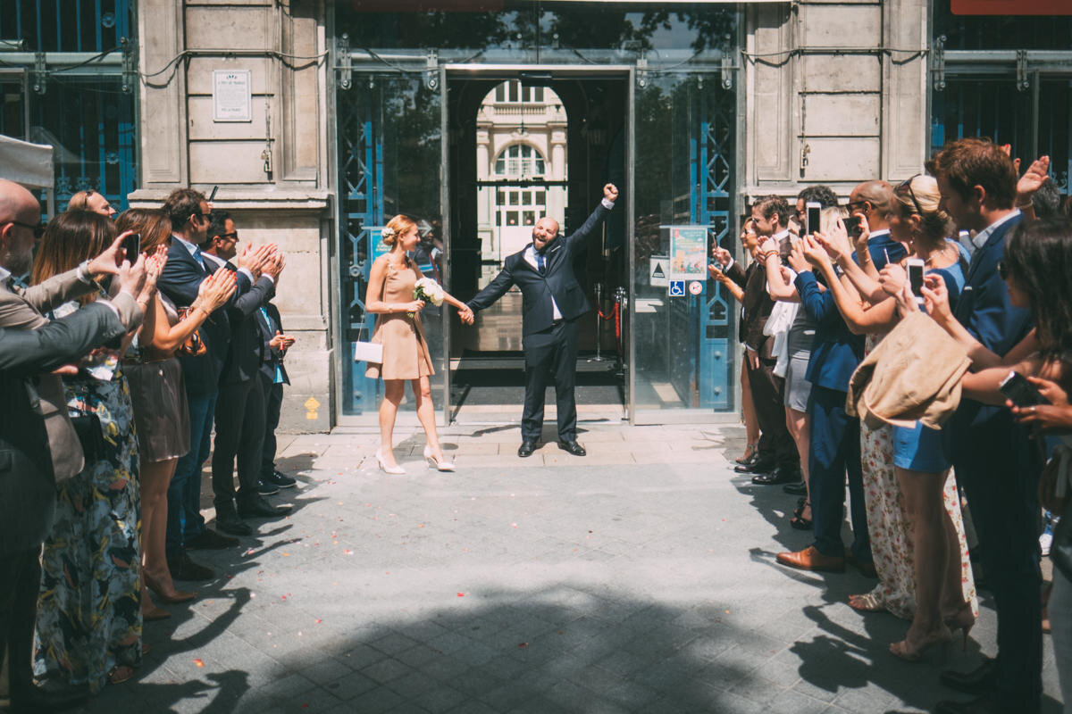 Mariage civil mairie du 11ème Paris