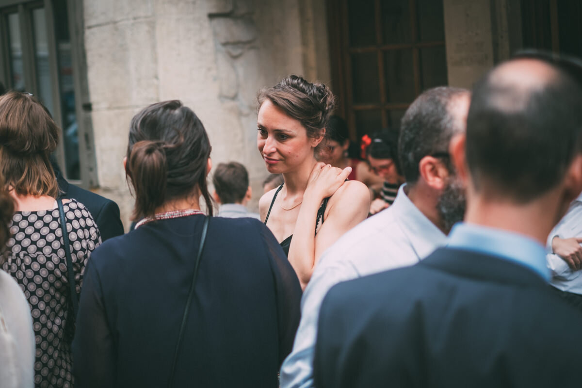 Fête mariage café Paris