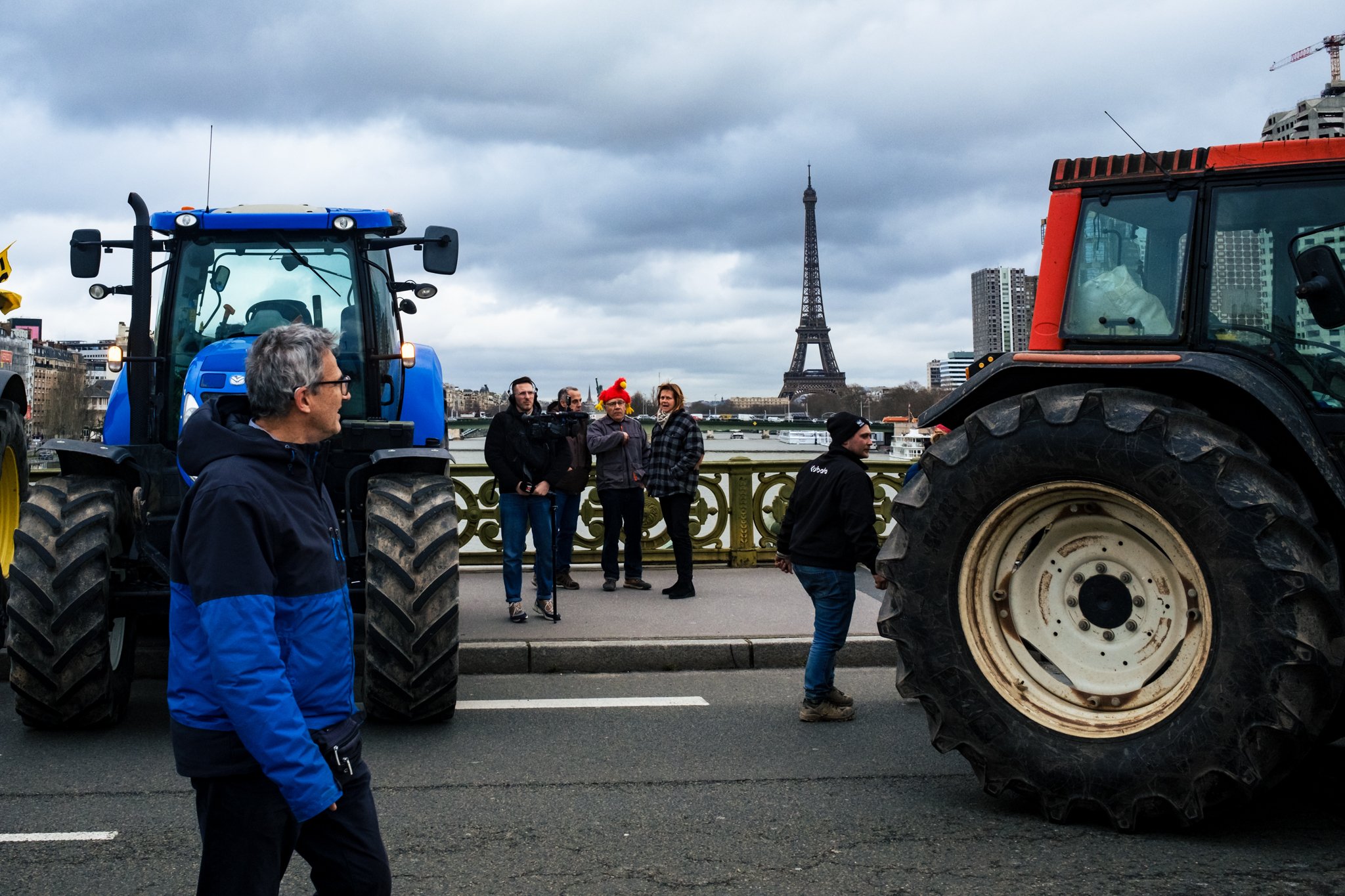 Manifestation des agriculteurs Paris 2024