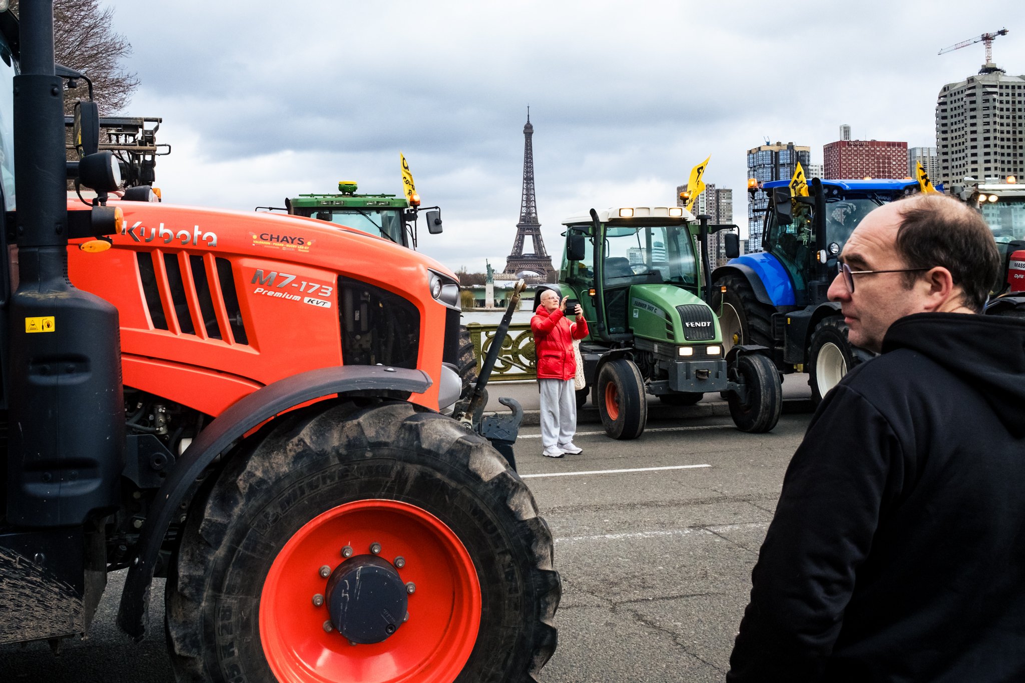 Manifestation des agriculteurs Paris 2024