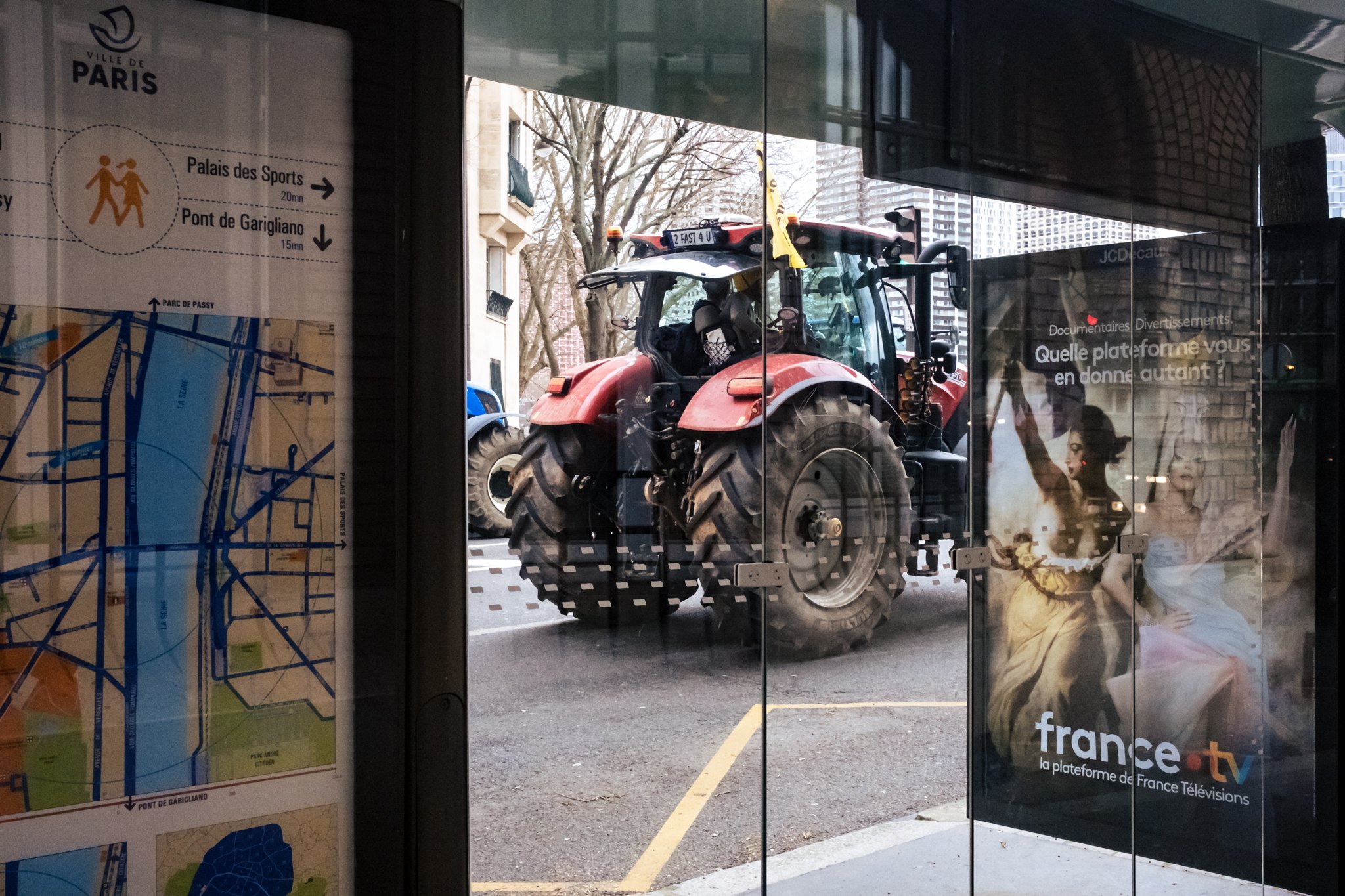 Manifestation des agriculteurs Paris 2024