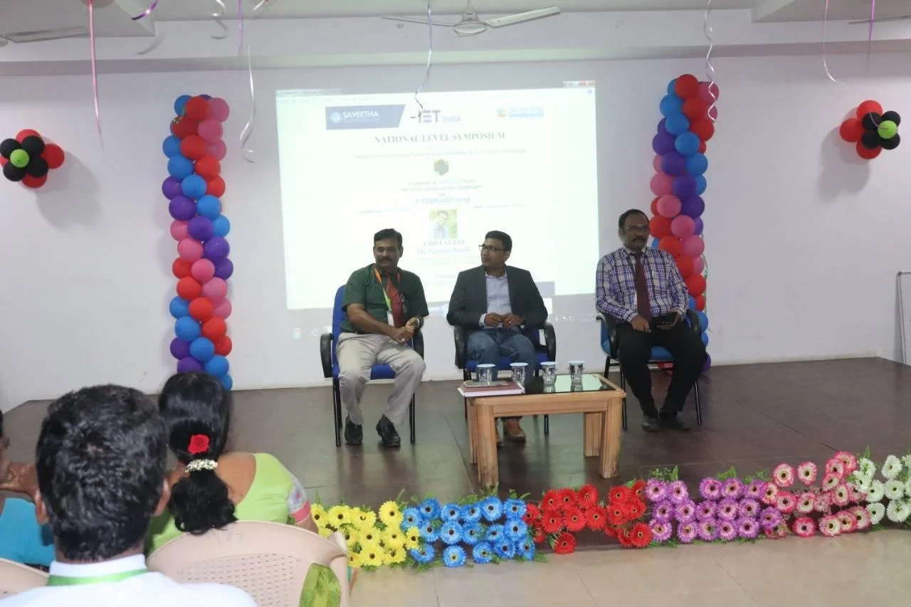 speaker: Mr. George Koshy Vice-president of Learning and Development, Servion Global Solutions, Chennai,