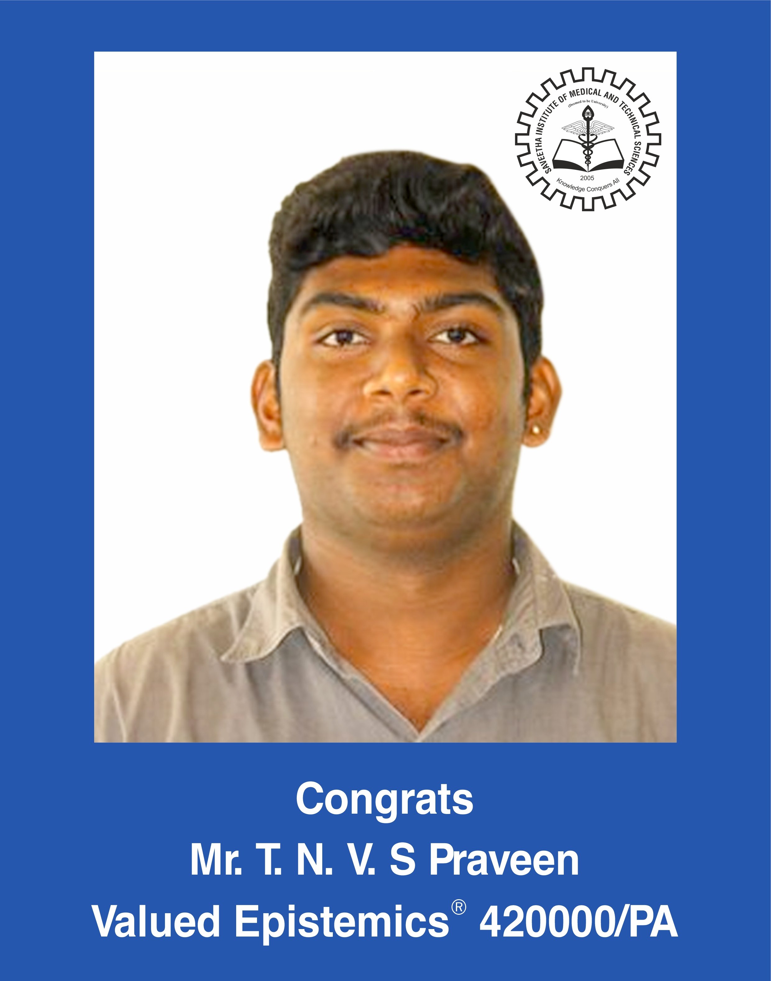 Mr.T.N.V.S Praveen (Valued Epistemics)4.2L P.jpg