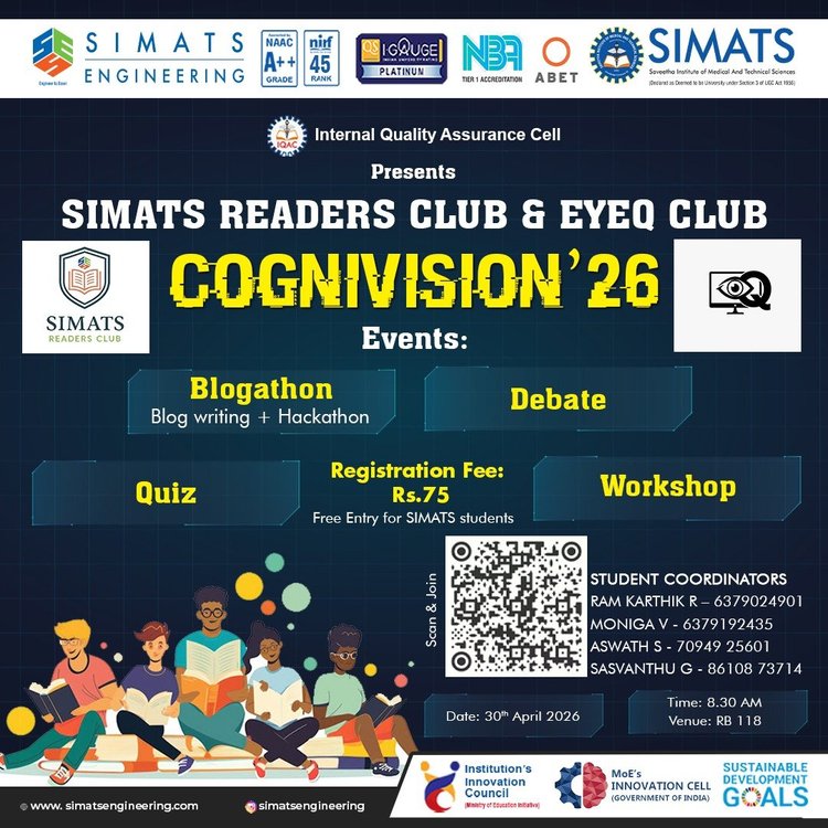 SIMATS ENGINEERING —Events